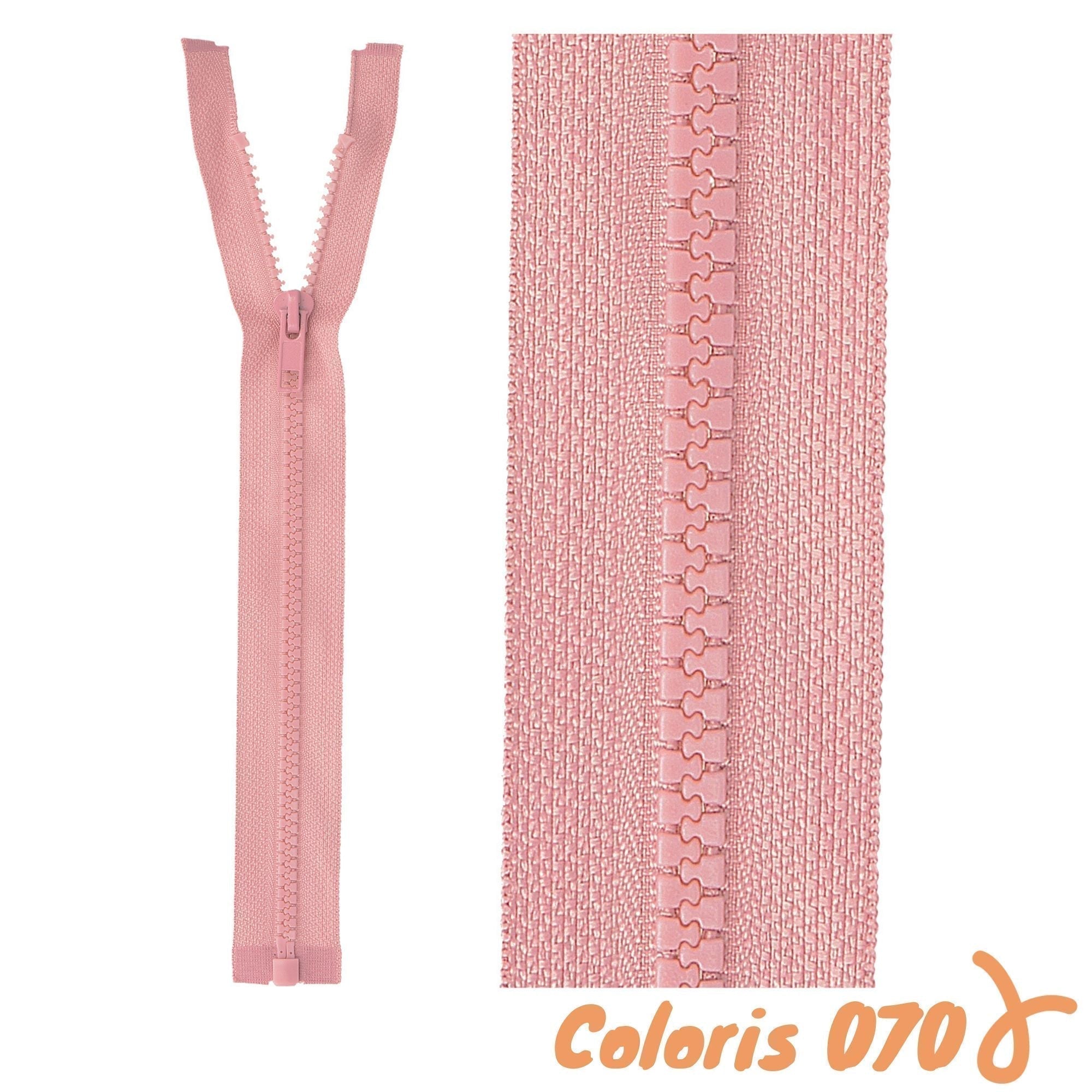 Zip séparable - 70 cm