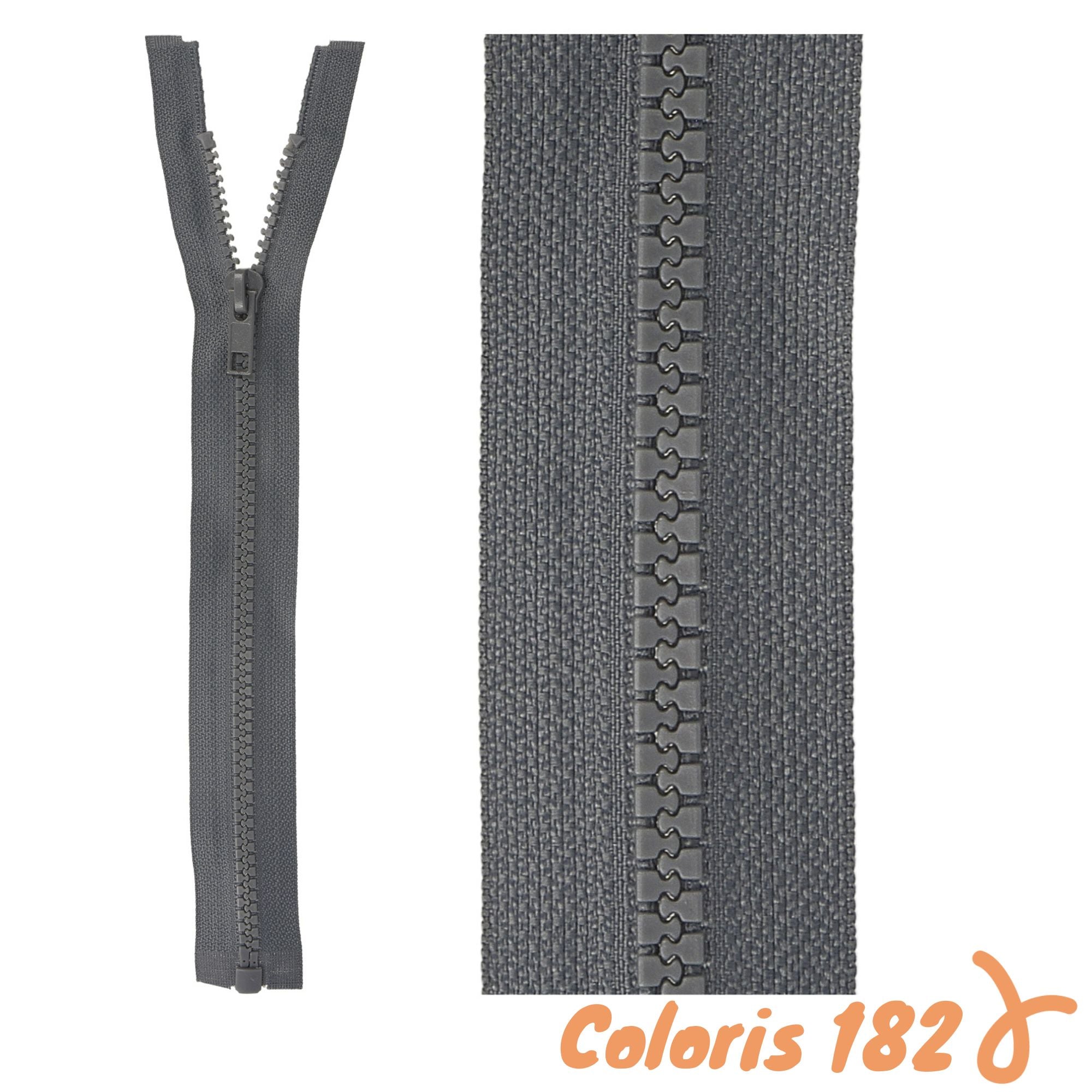 Zip séparable - 55 cm