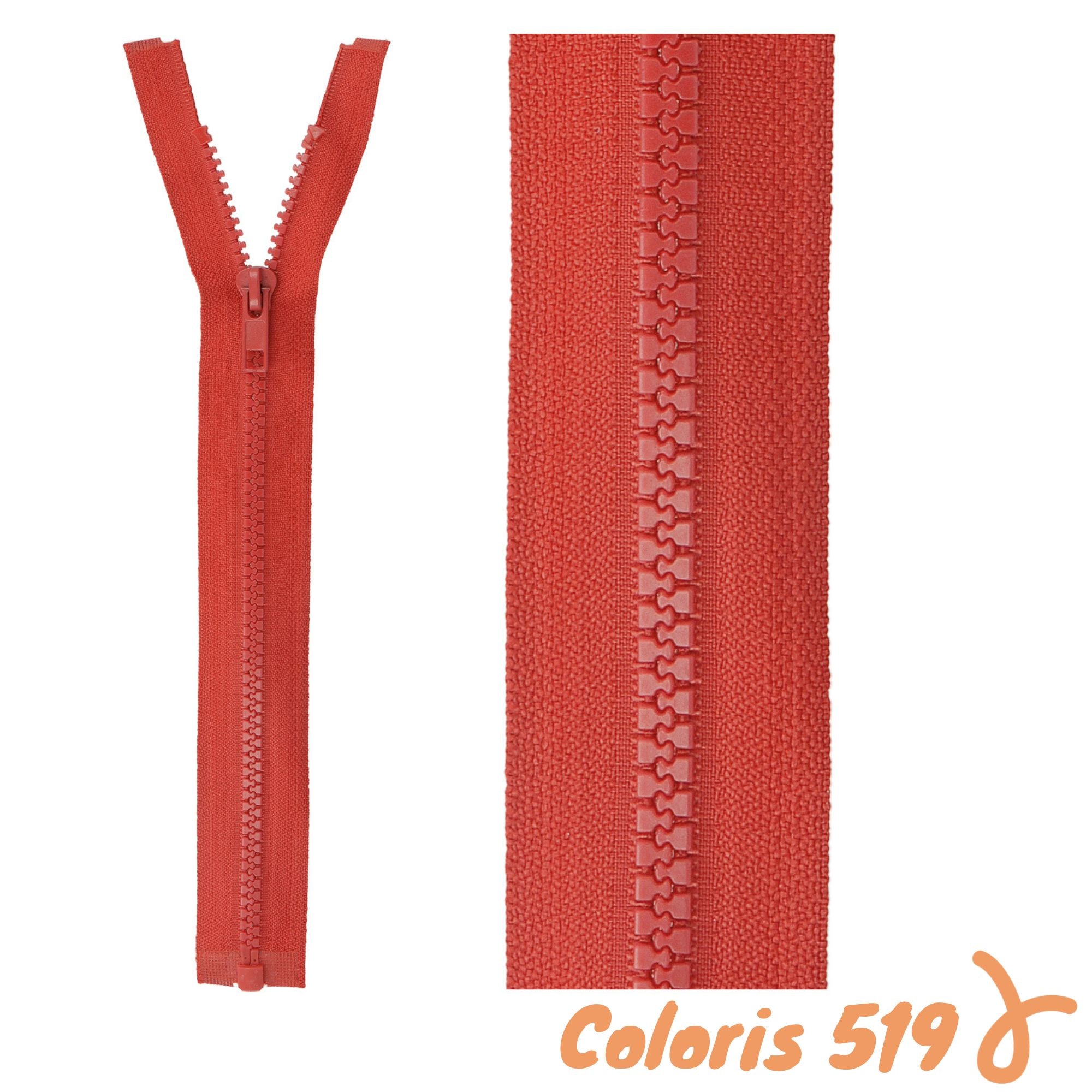 Zip séparable - 55 cm