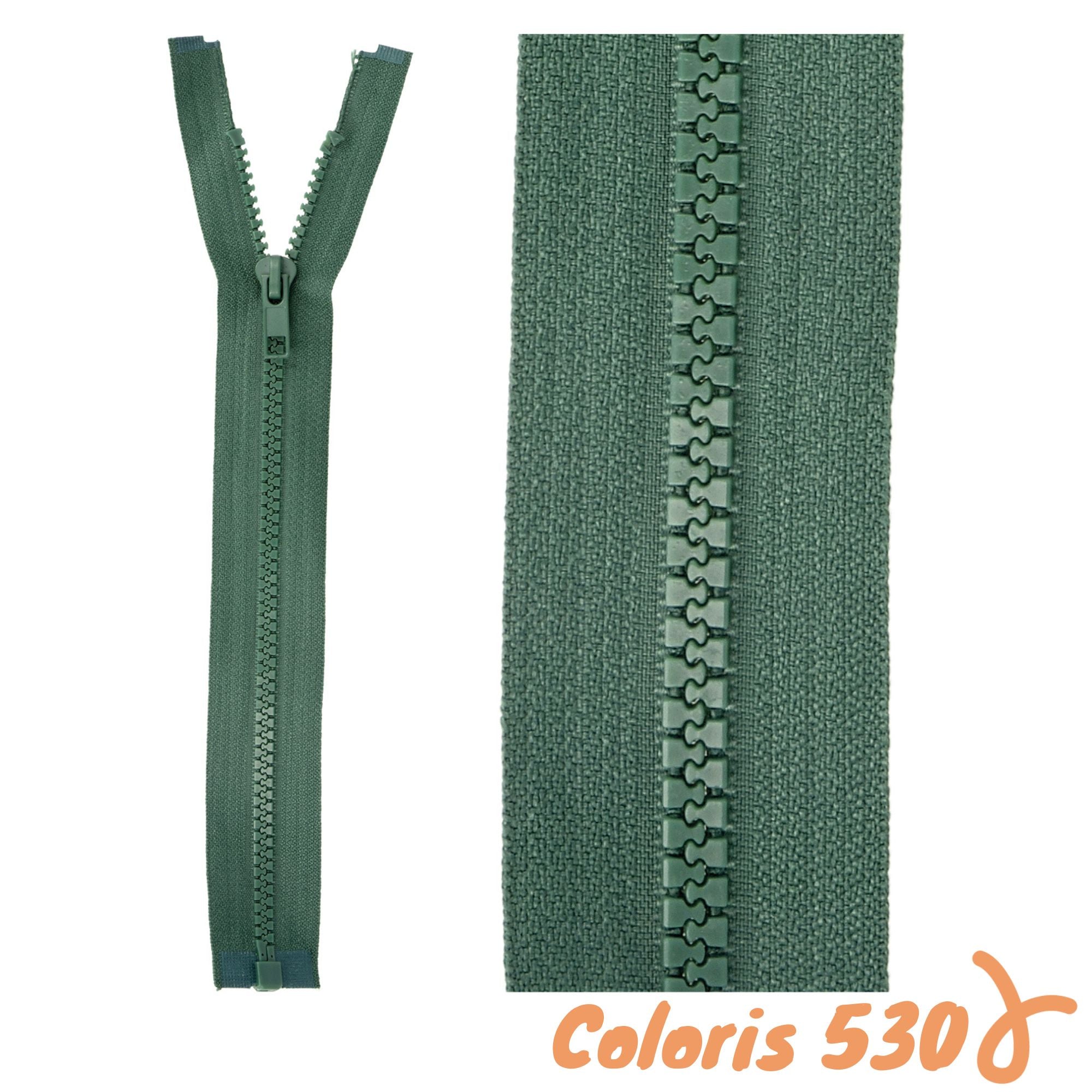 Zip séparable - 40 cm