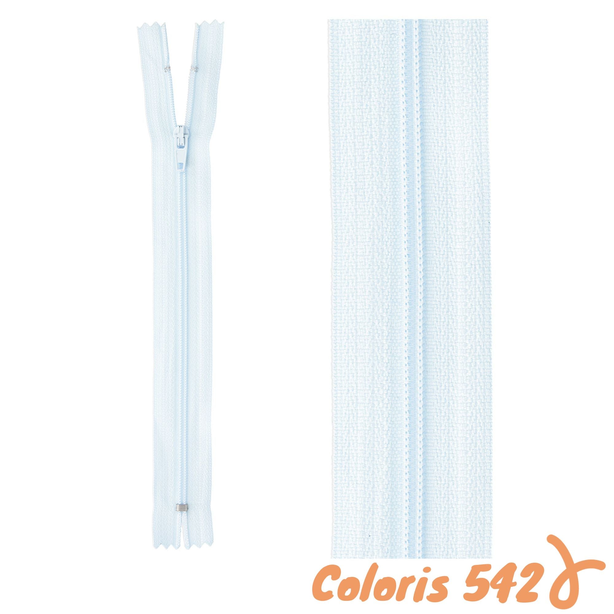 Zip non-séparable - 35 cm