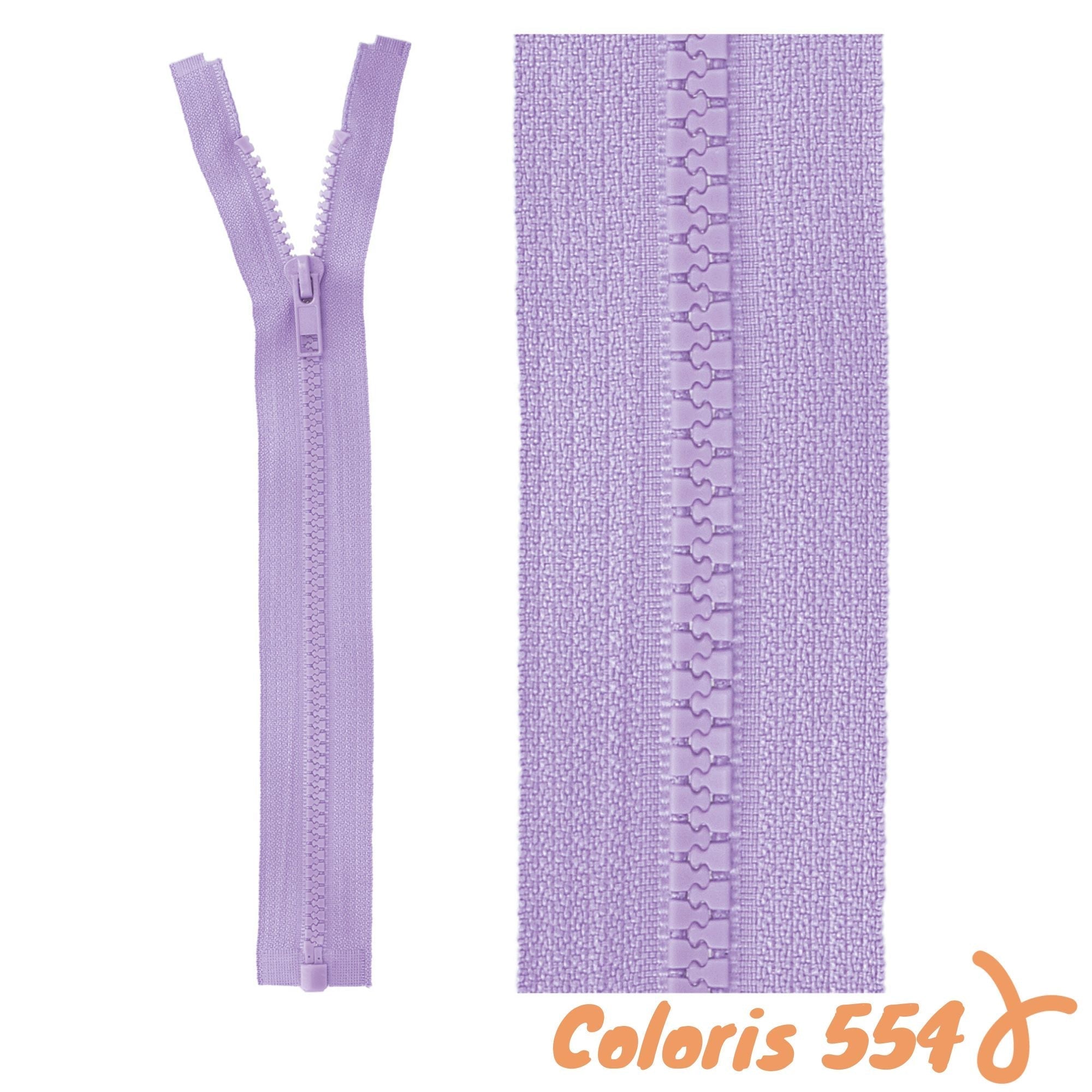 Zip séparable - 75 cm