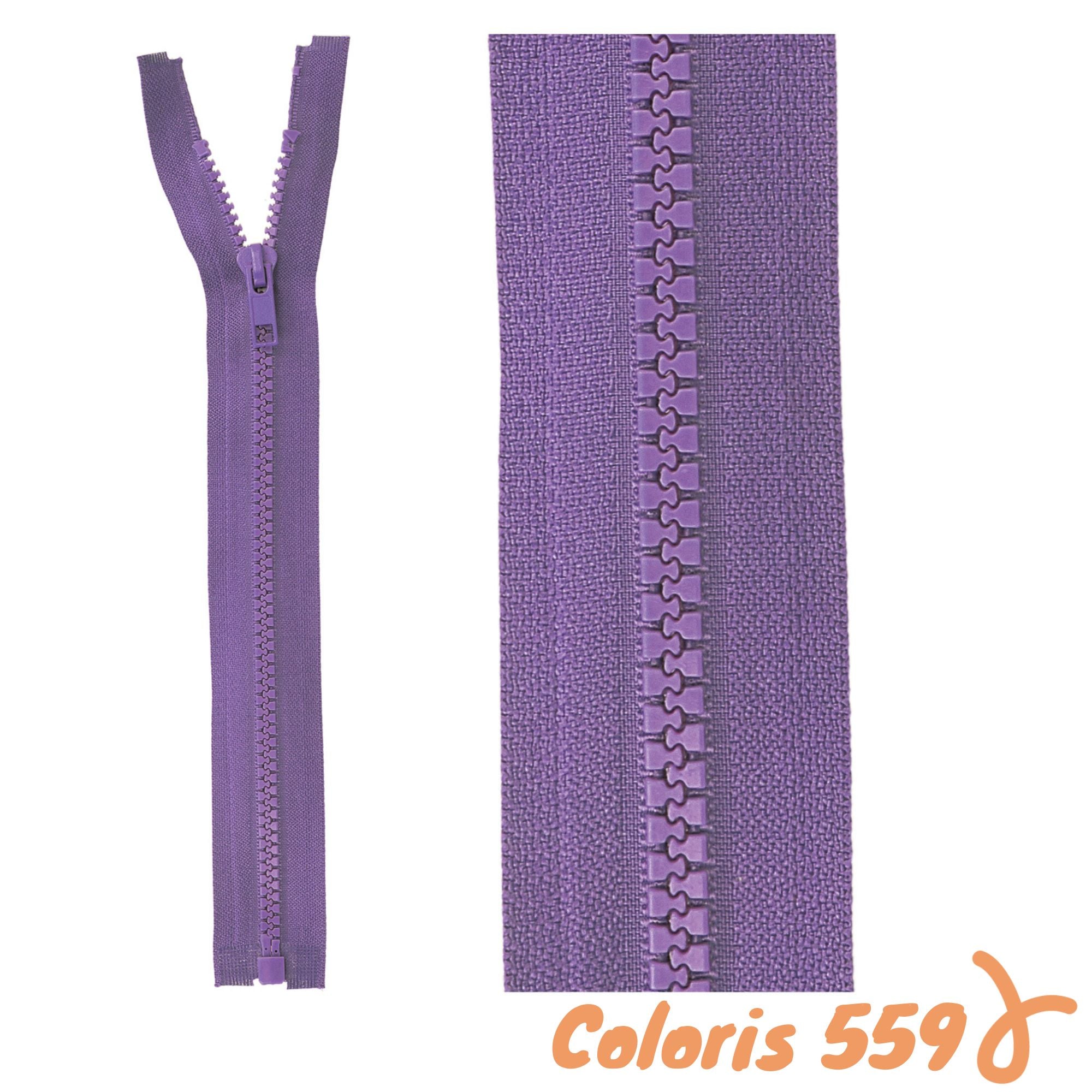 Zip séparable - 80 cm