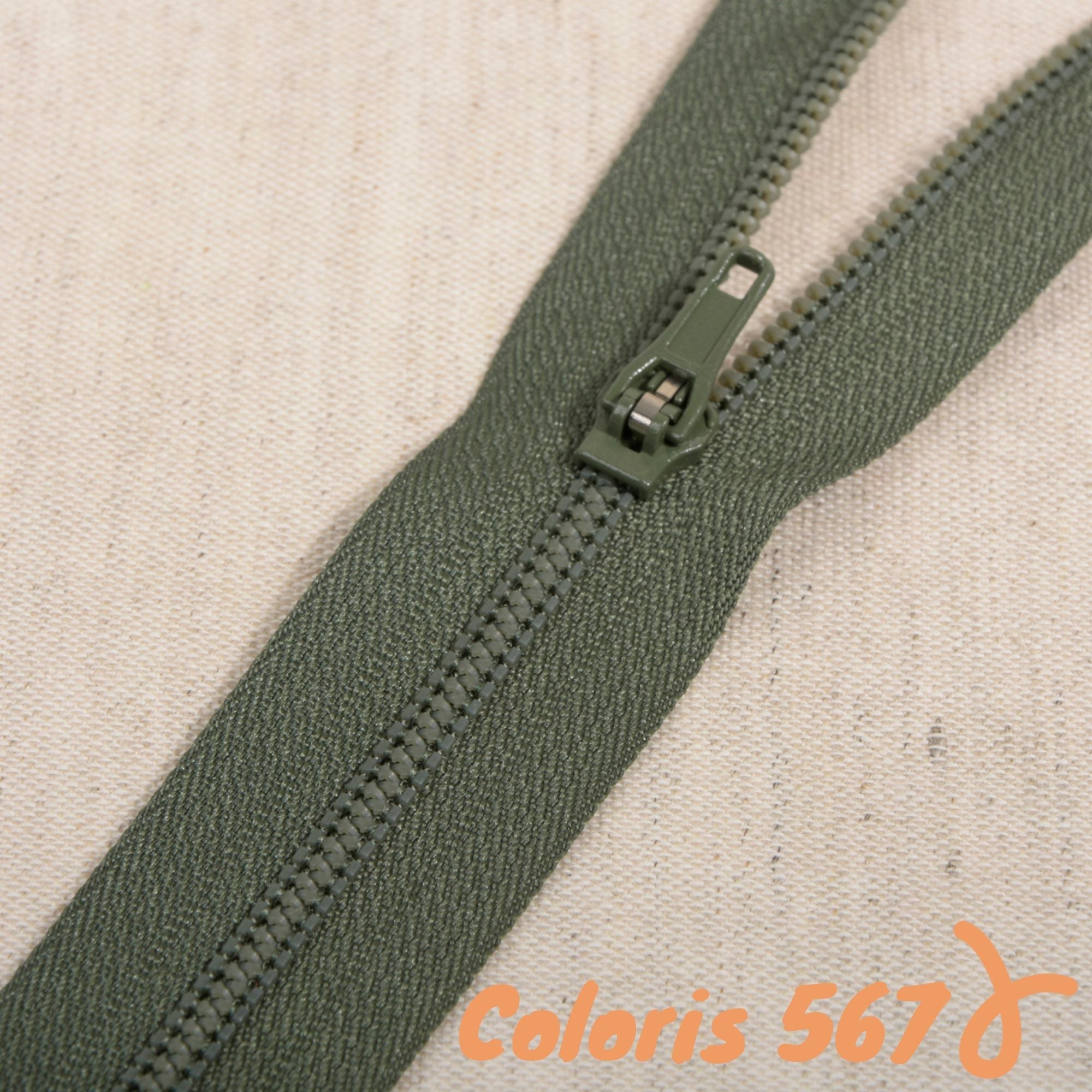 Zip non-séparable pantalon - 18 cm