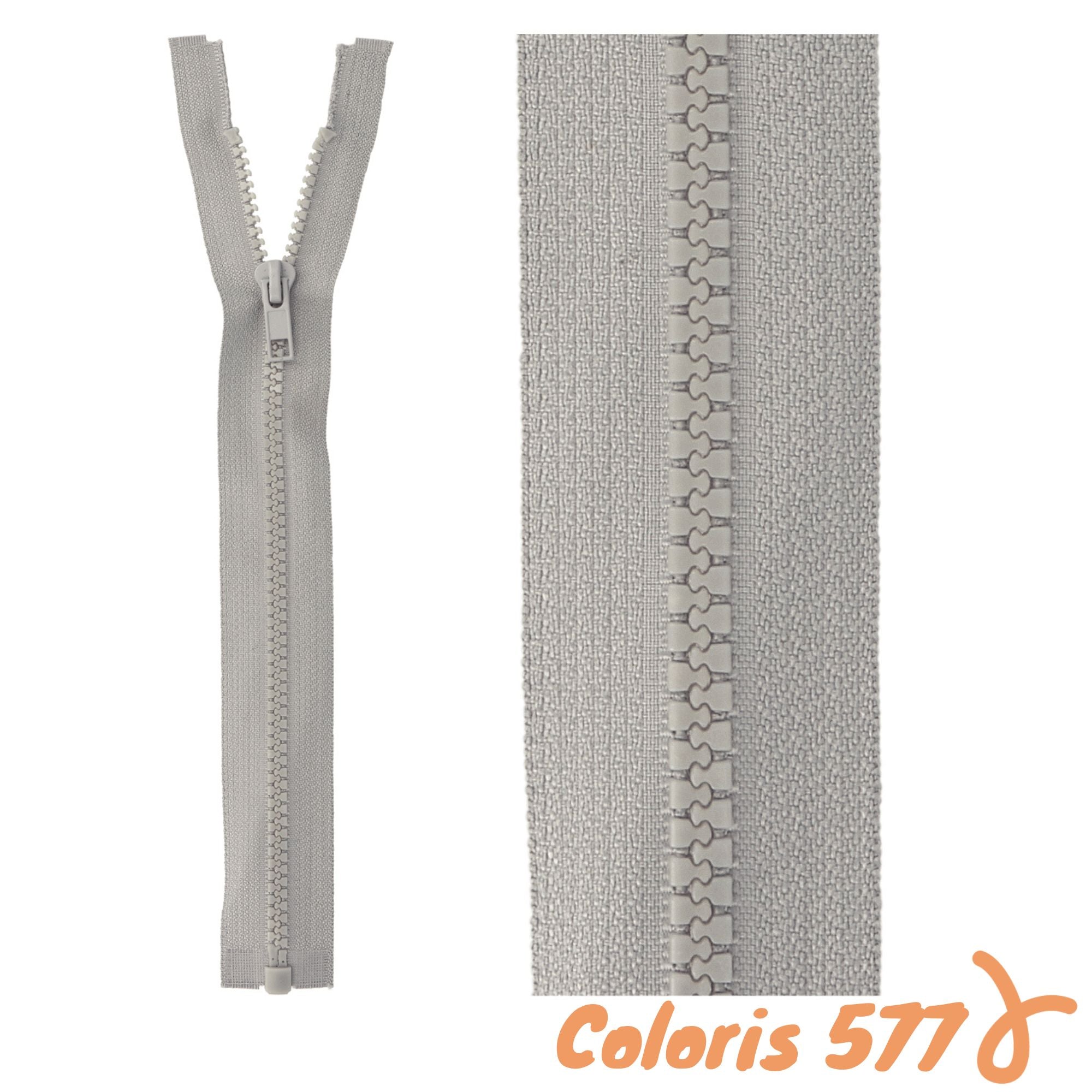 Zip séparable - 75 cm