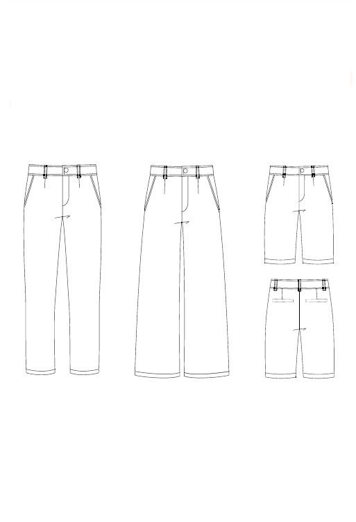 KAKI : le pantalon chino - PACK FAMILLE