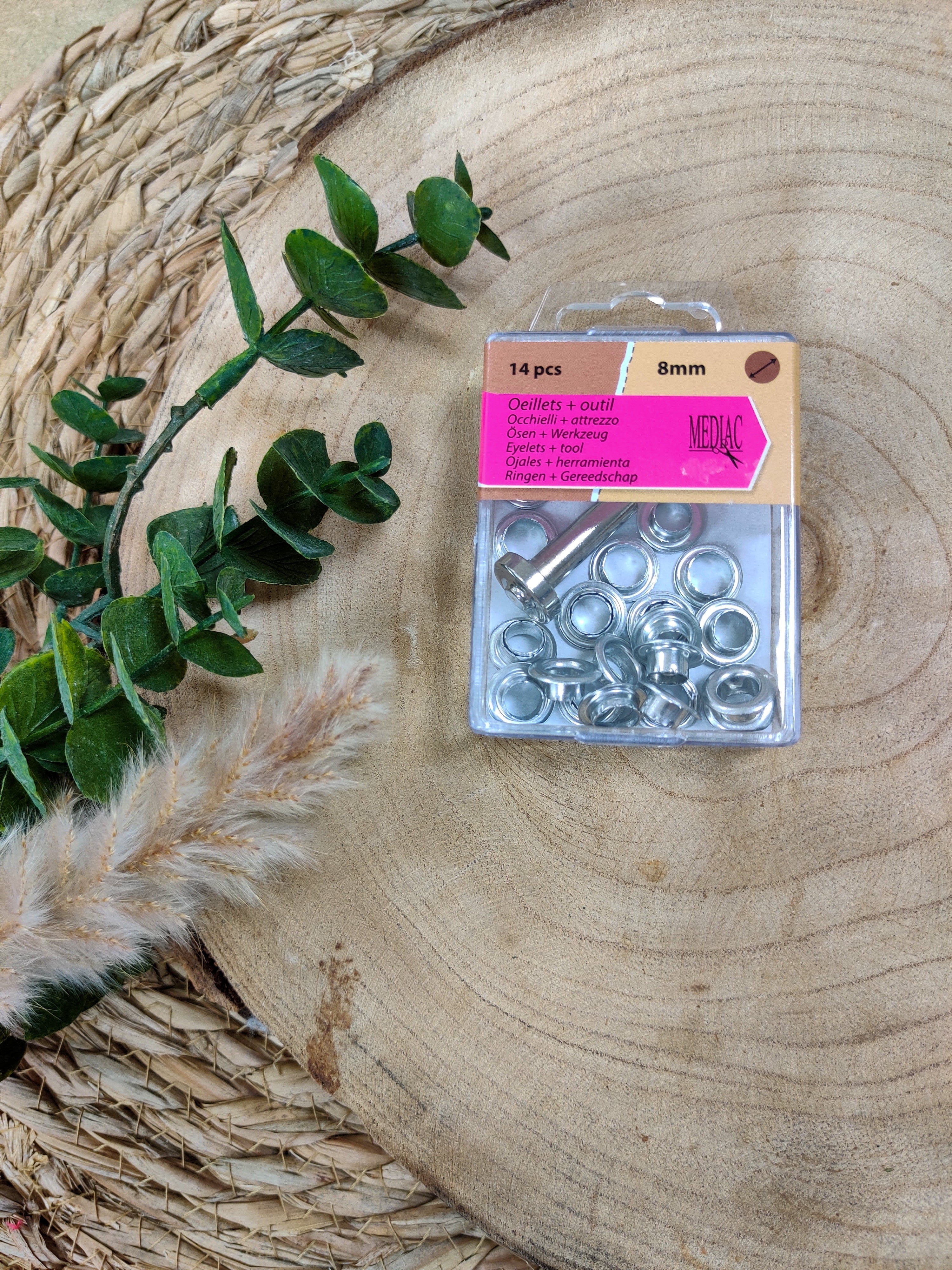 Œillets 8 mm