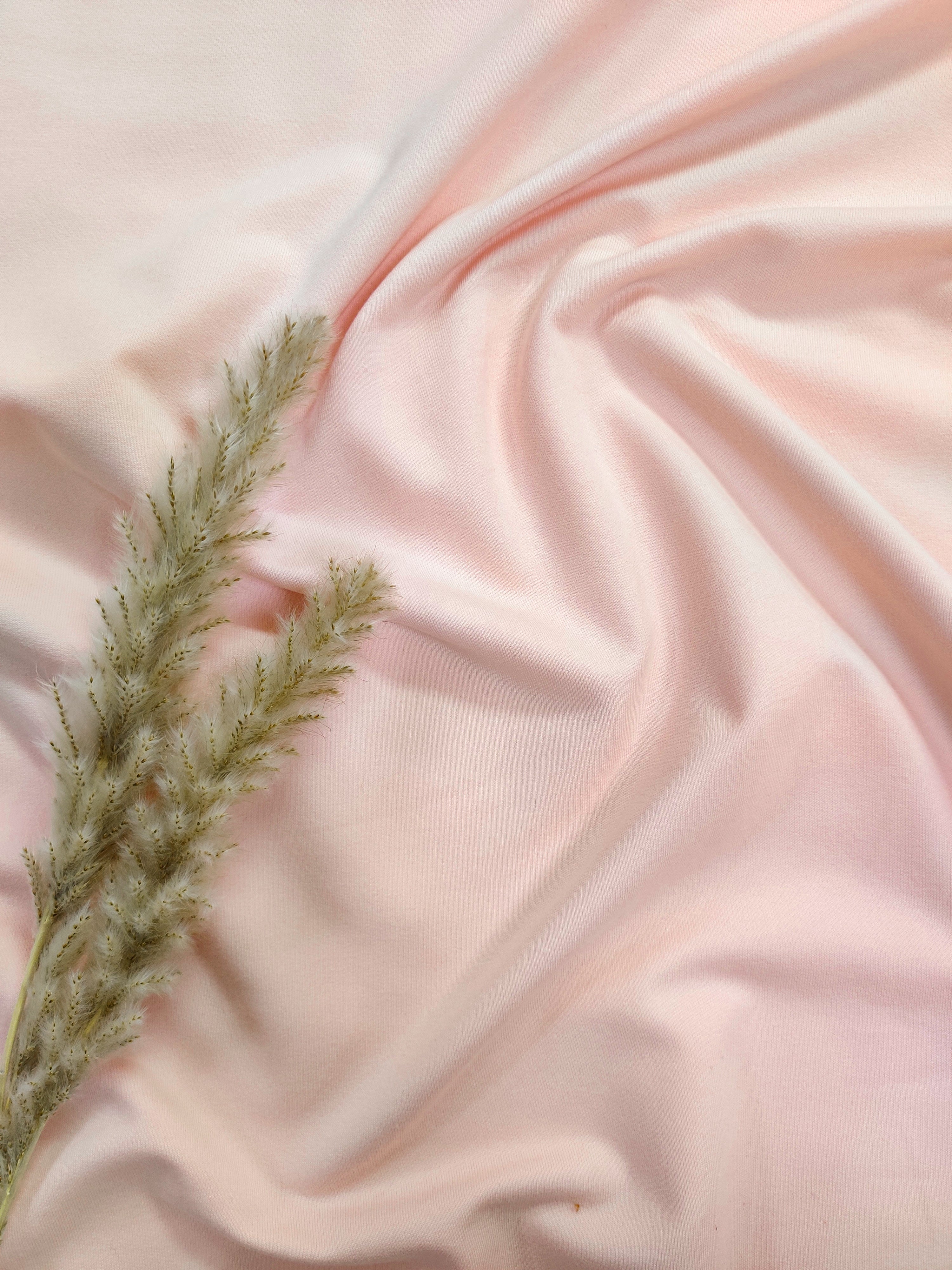 French Terry BIO - Rose Poudré