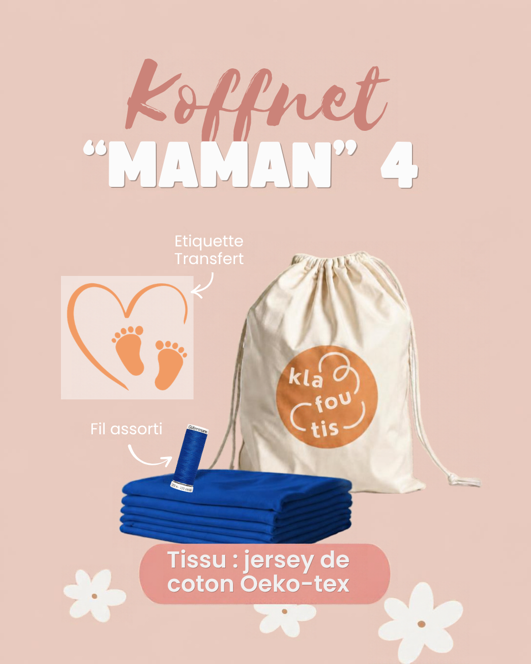 Koffret Maman - un t-shirt dédié aux (futures) mamans