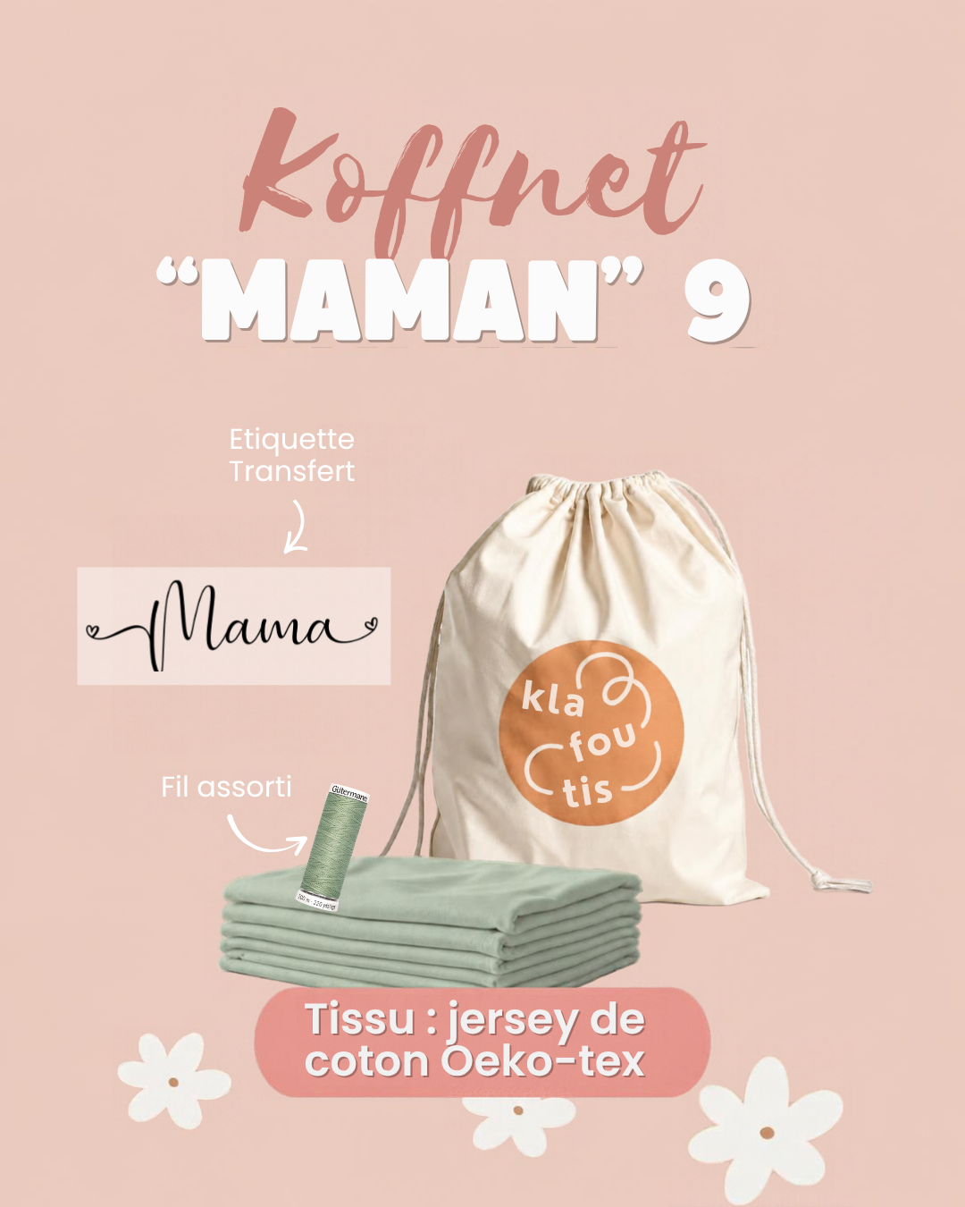 Koffret Maman - un t-shirt dédié aux (futures) mamans