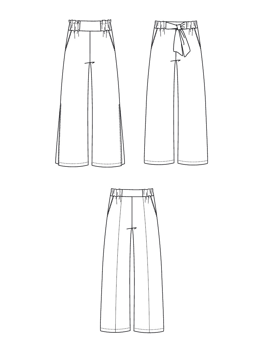 NASHI - le pantalon palazzo - FEMME