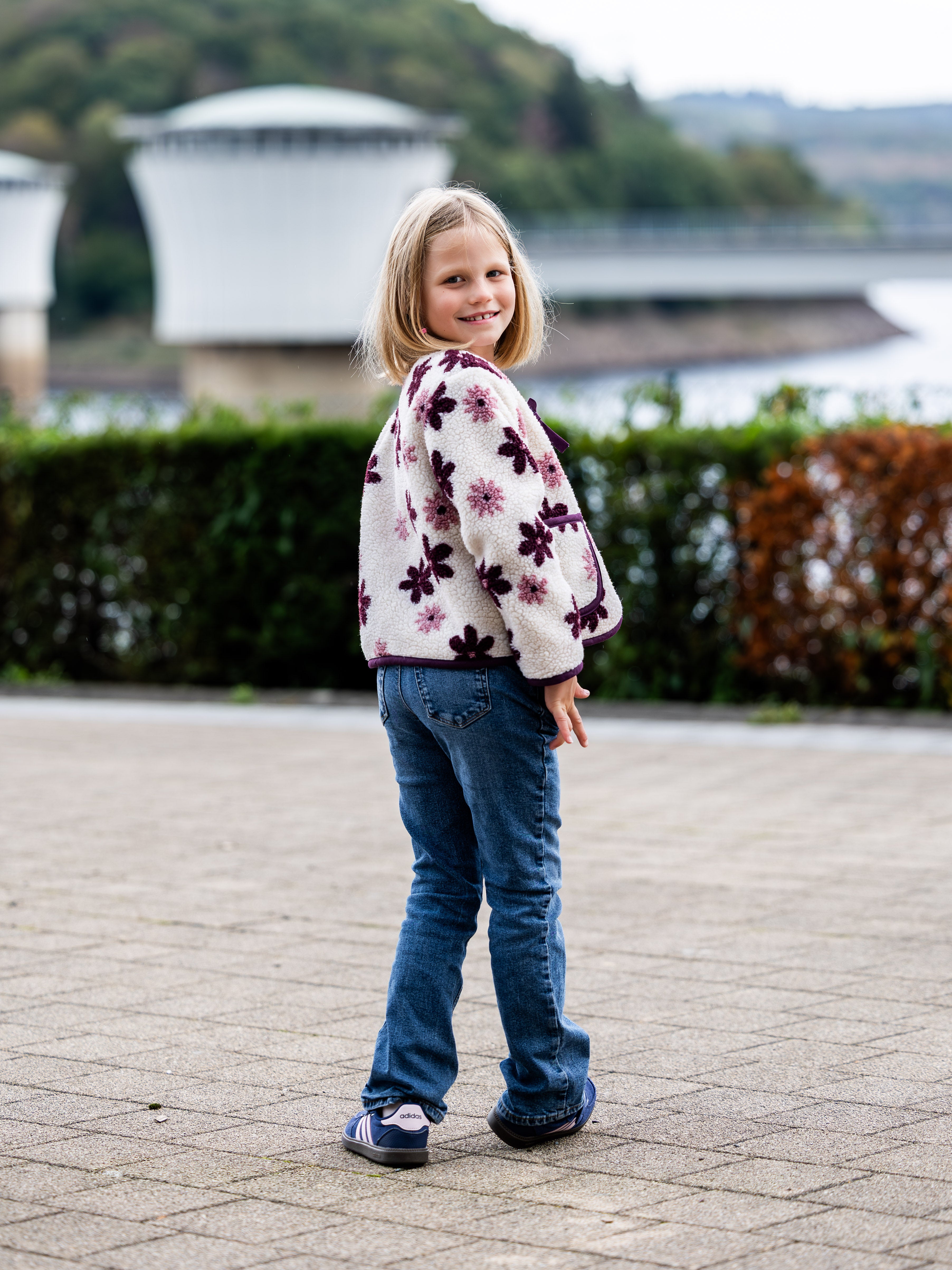 OLIVE : la veste/gilet réversible - ENFANT