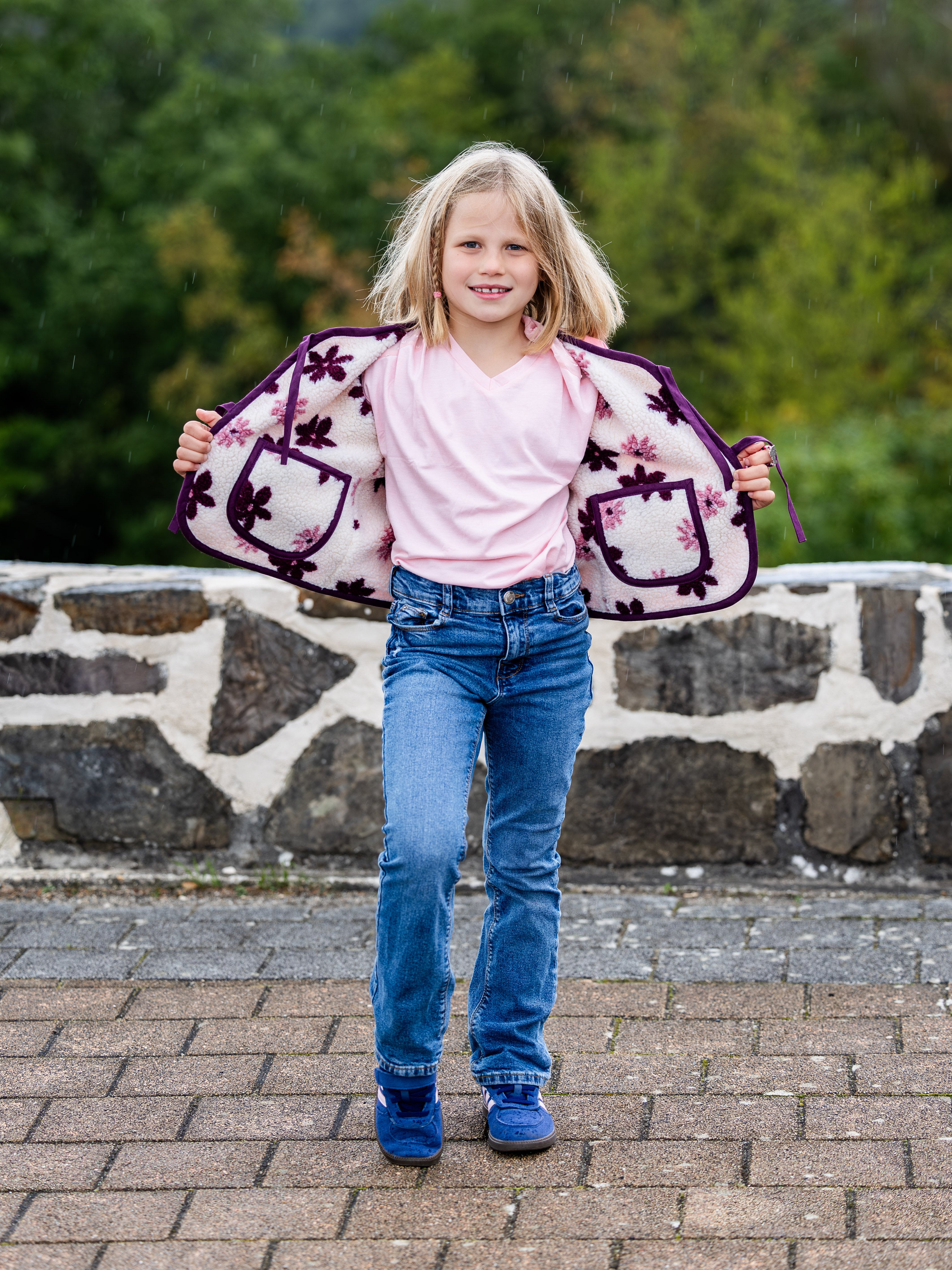 OLIVE : la veste/gilet réversible - PACK FAMILLE