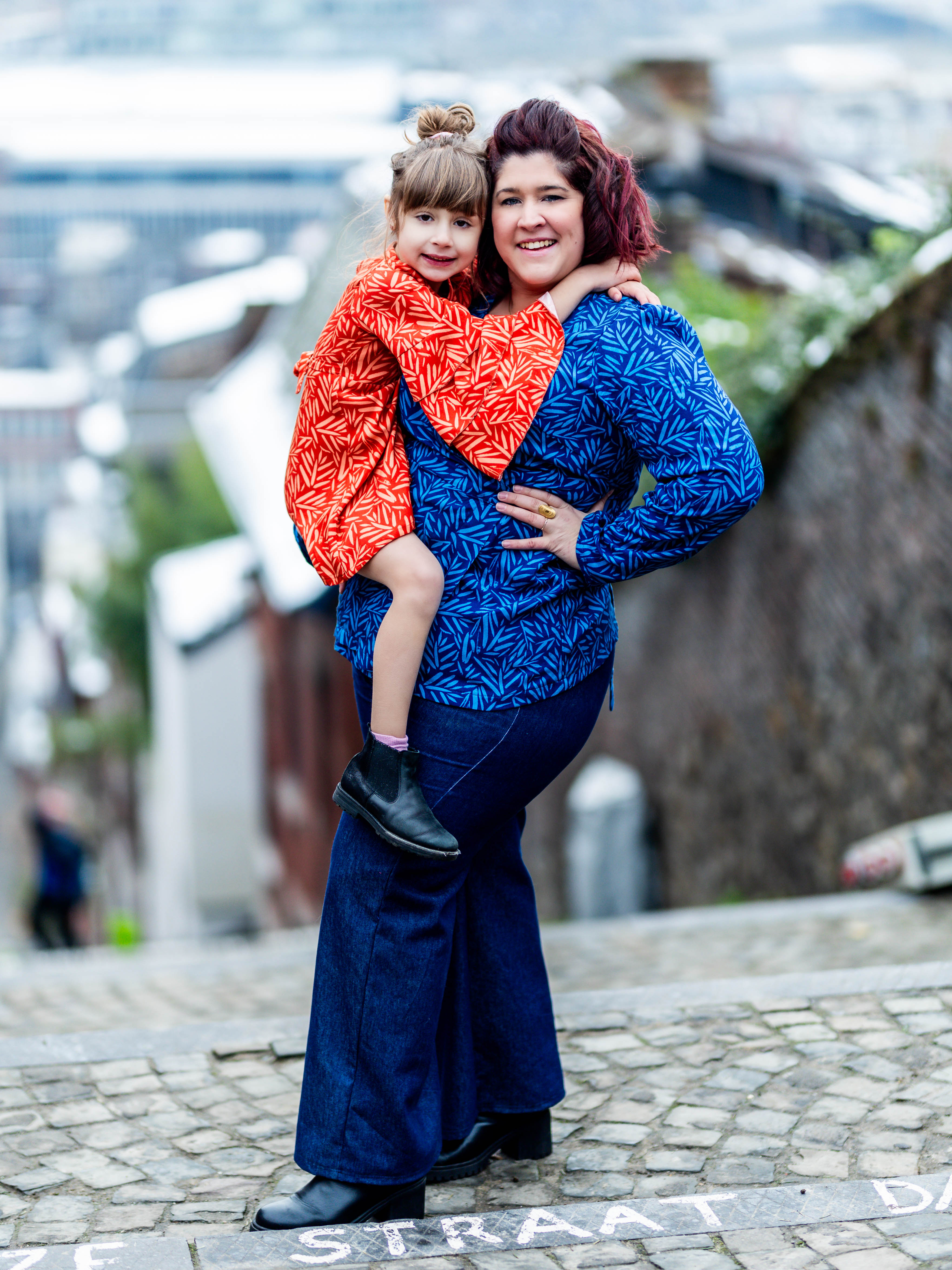 MANDARINE : la robe / blouse portefeuille - ENFANT 2-12 ans