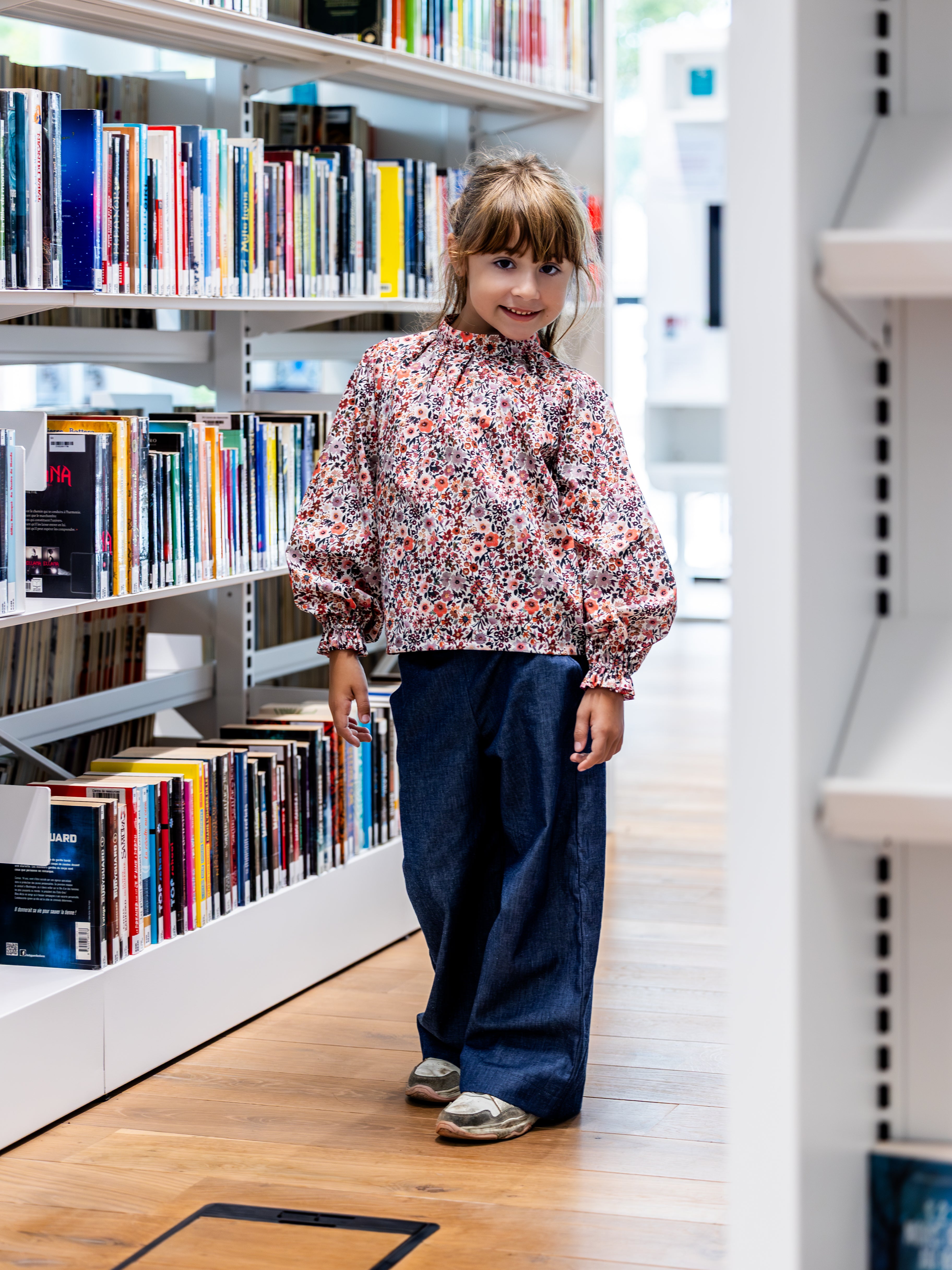 CERISE - la blouse à plis - PACK FAMILLE