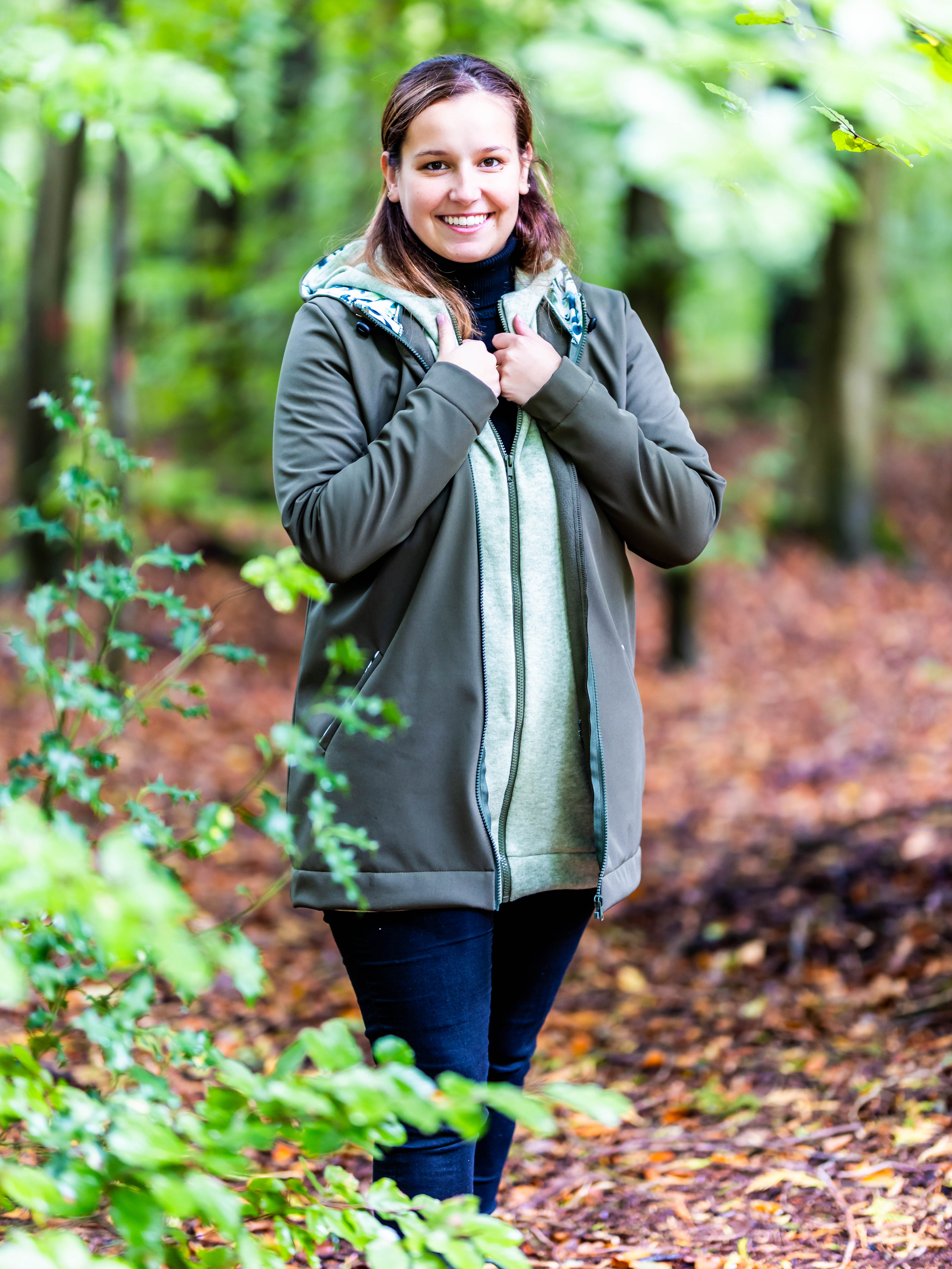 Macadamia : LE sweat / veste zippée à capuche - VERSION FEMME