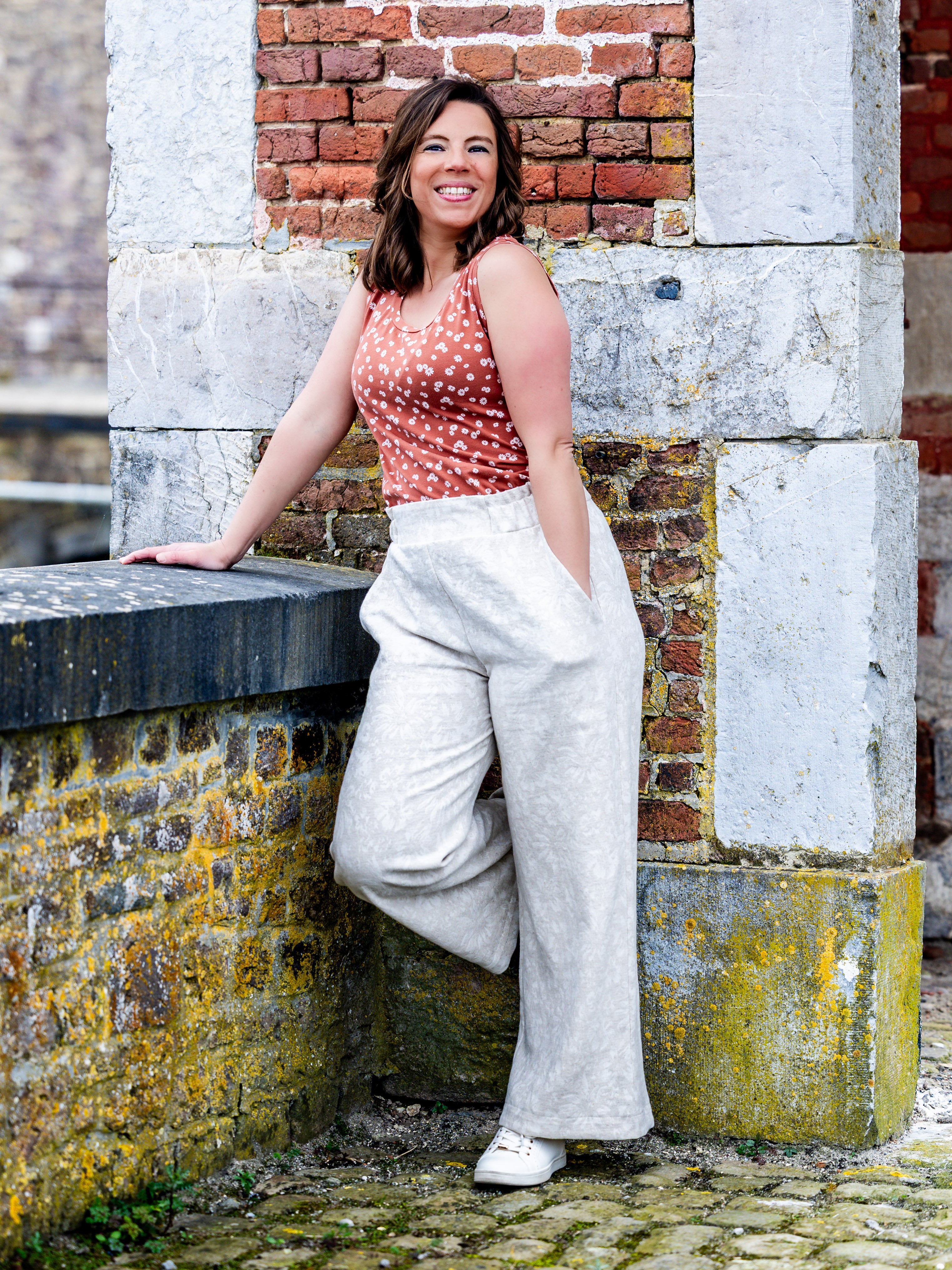 NASHI - le pantalon palazzo - FEMME