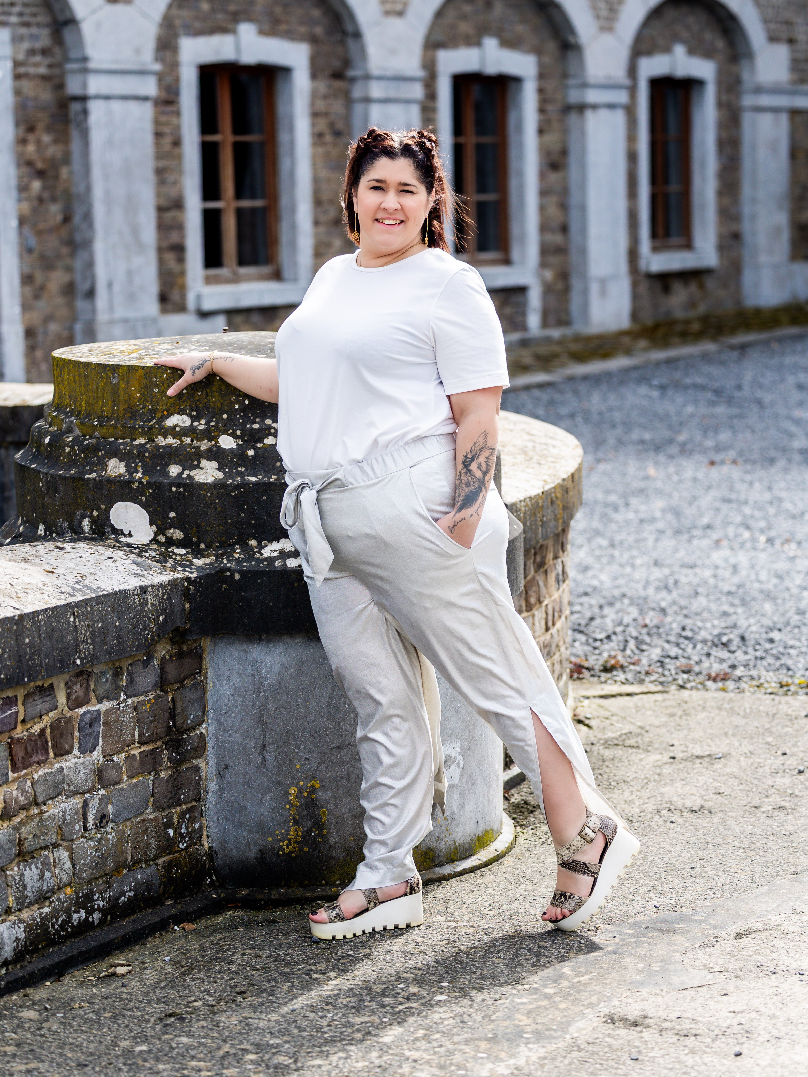 NASHI - le pantalon palazzo - FEMME