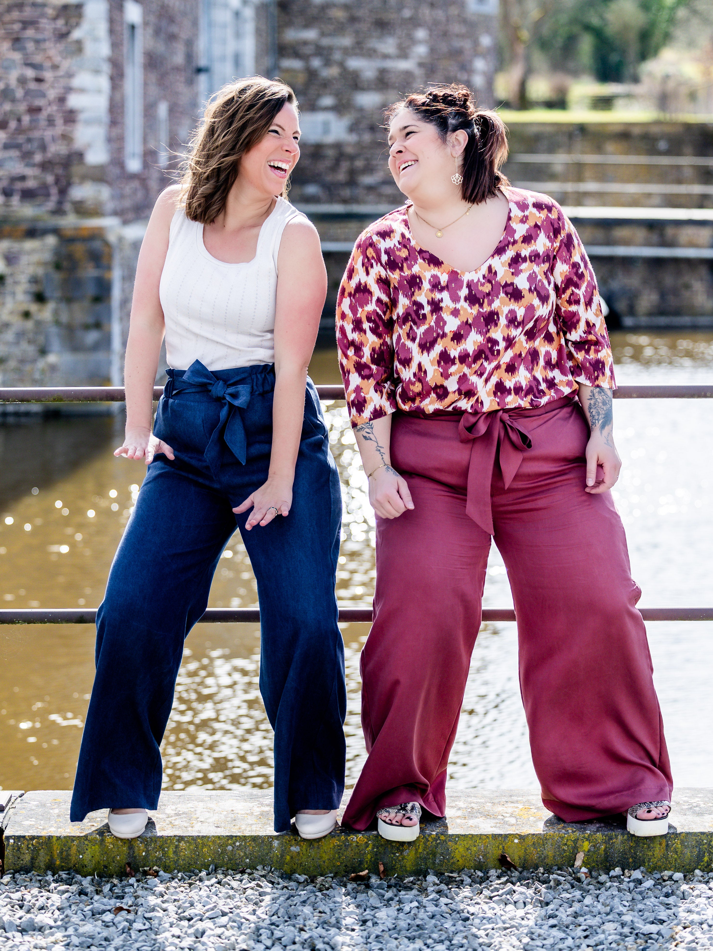 NASHI - le pantalon palazzo - FEMME