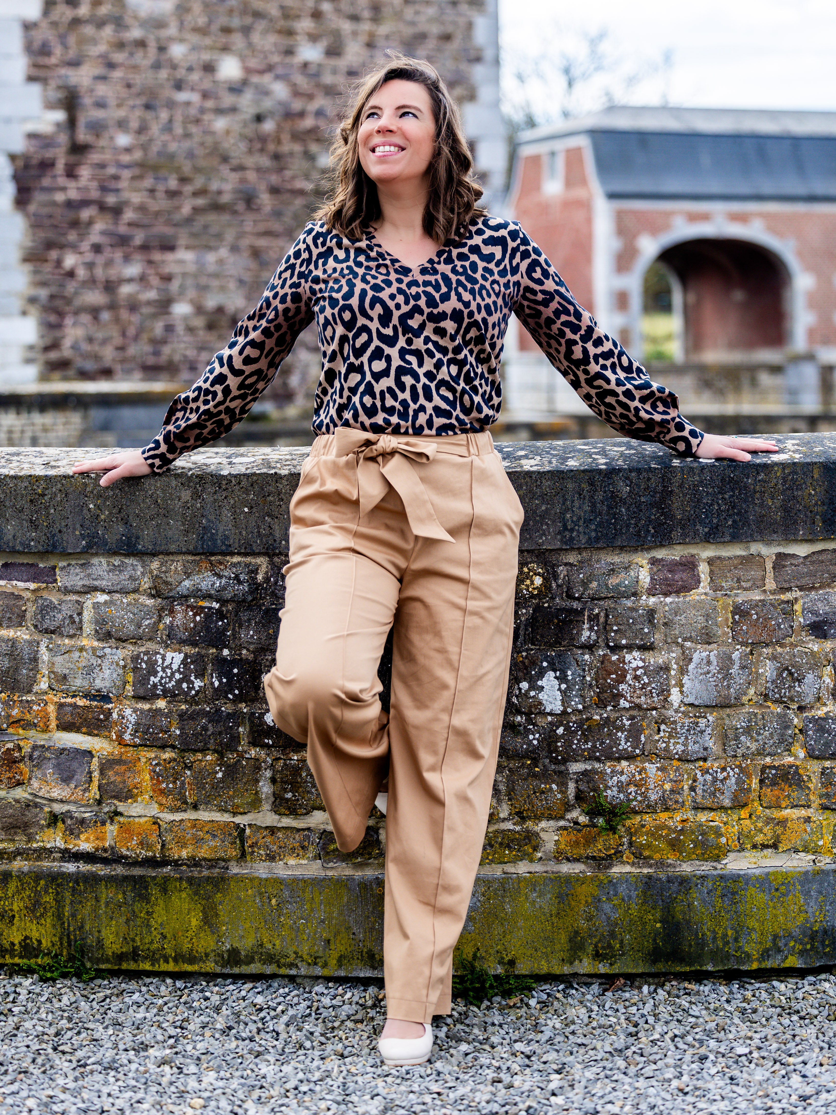 NASHI - le pantalon palazzo - FEMME
