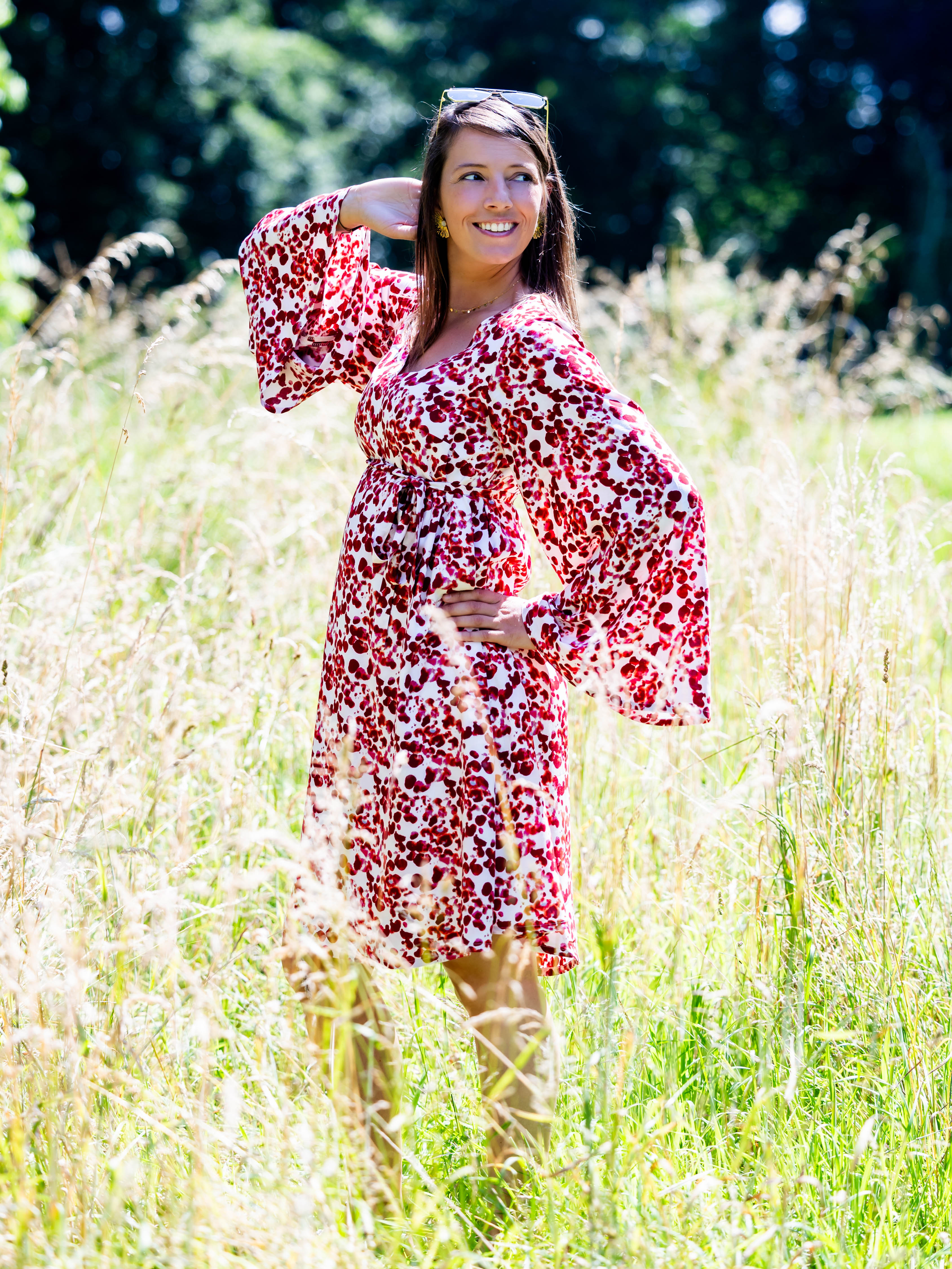 GALA : la robe / blouse aux manches incroyables - FEMME