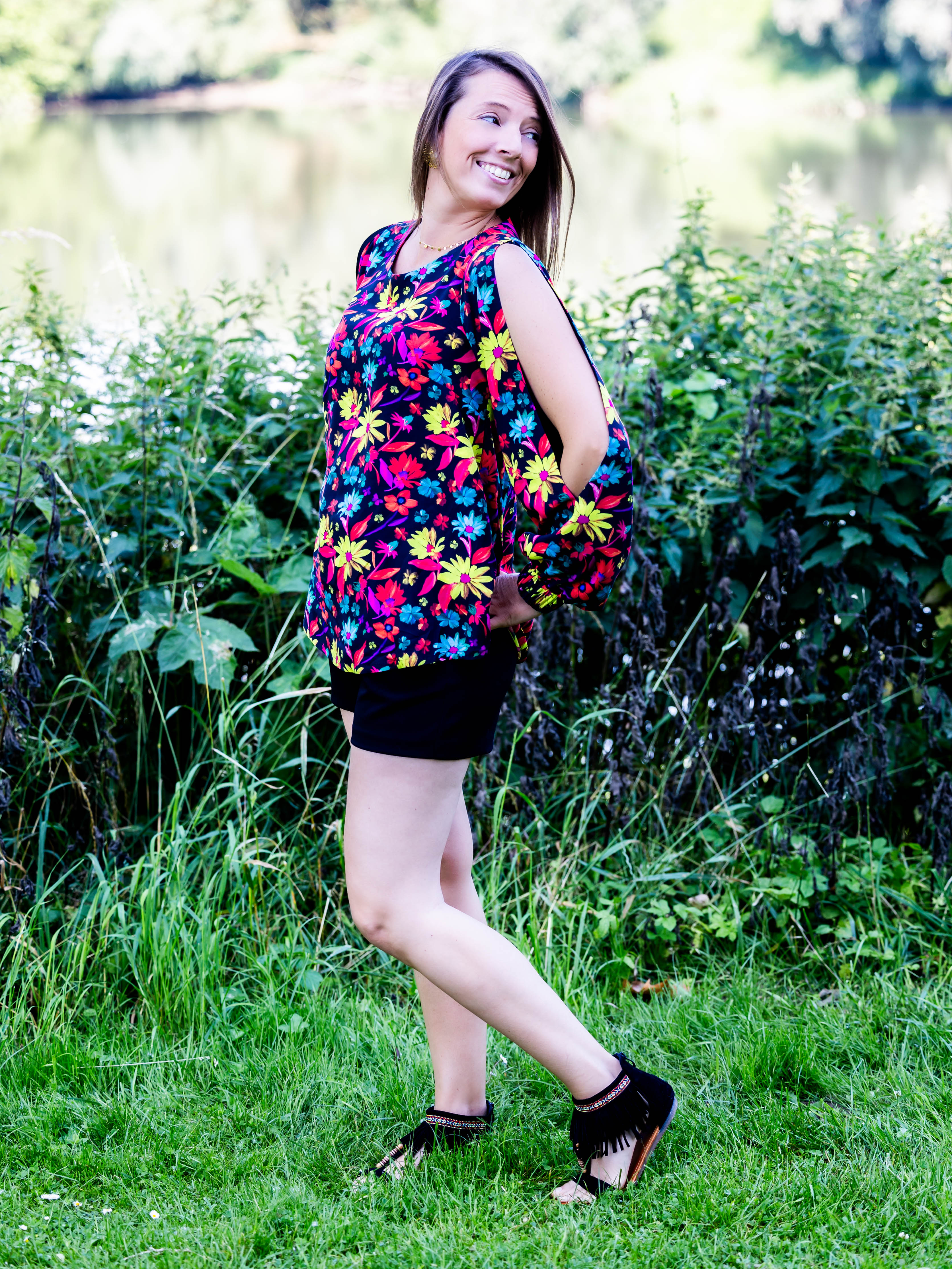 GALA : la robe / blouse aux manches incroyables - FEMME