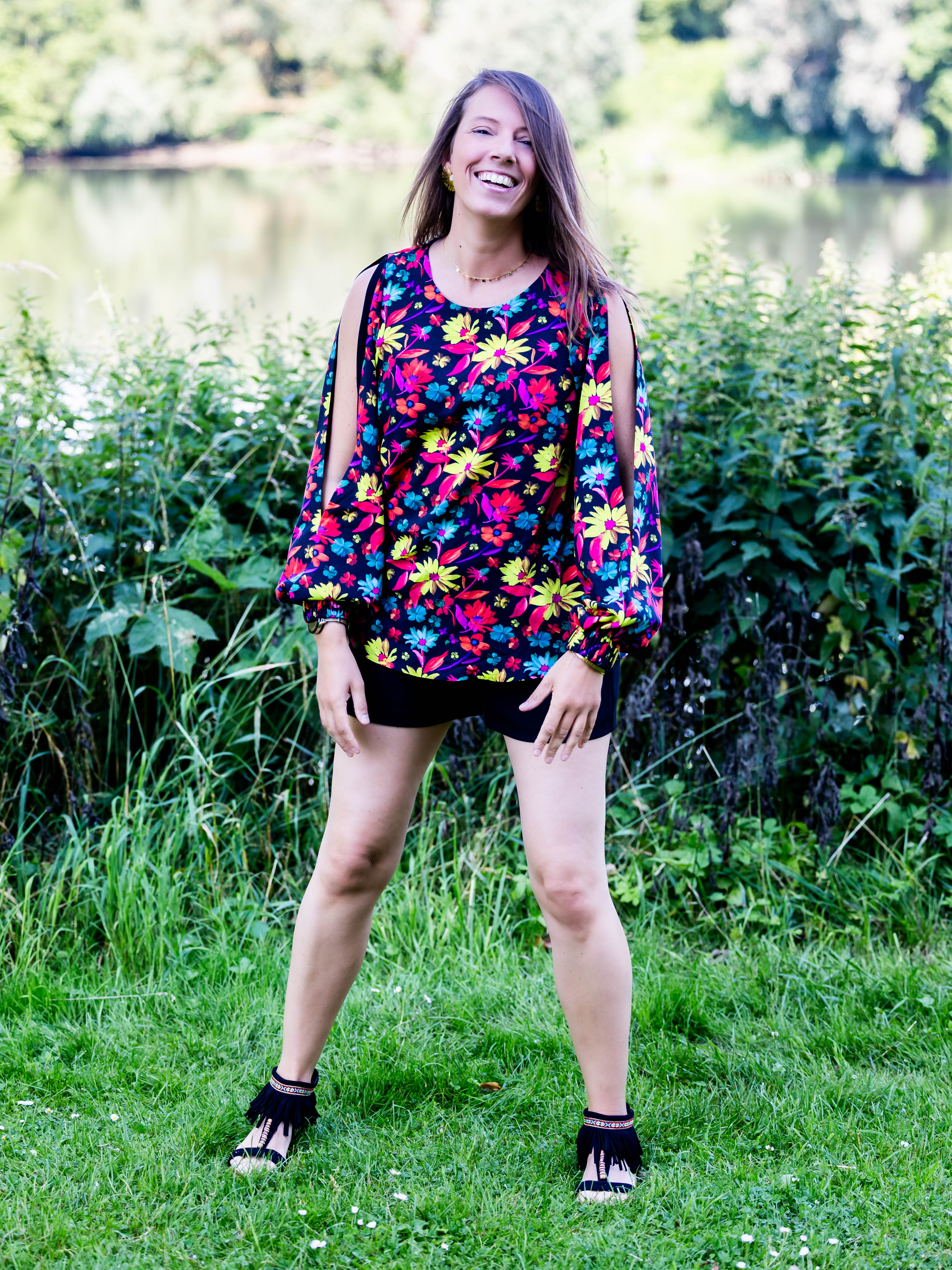 GALA : la robe / blouse aux manches incroyables - FEMME