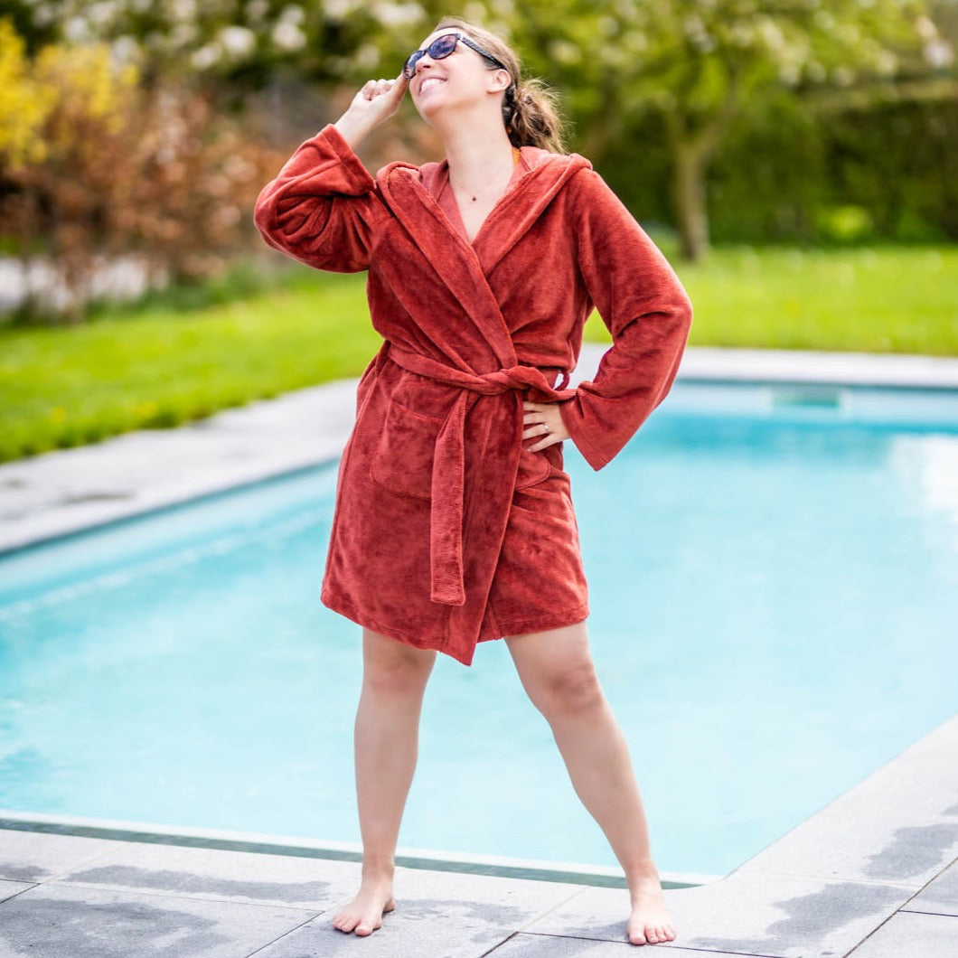 PASTEQUE le peignoir : version adulte XS-XXL