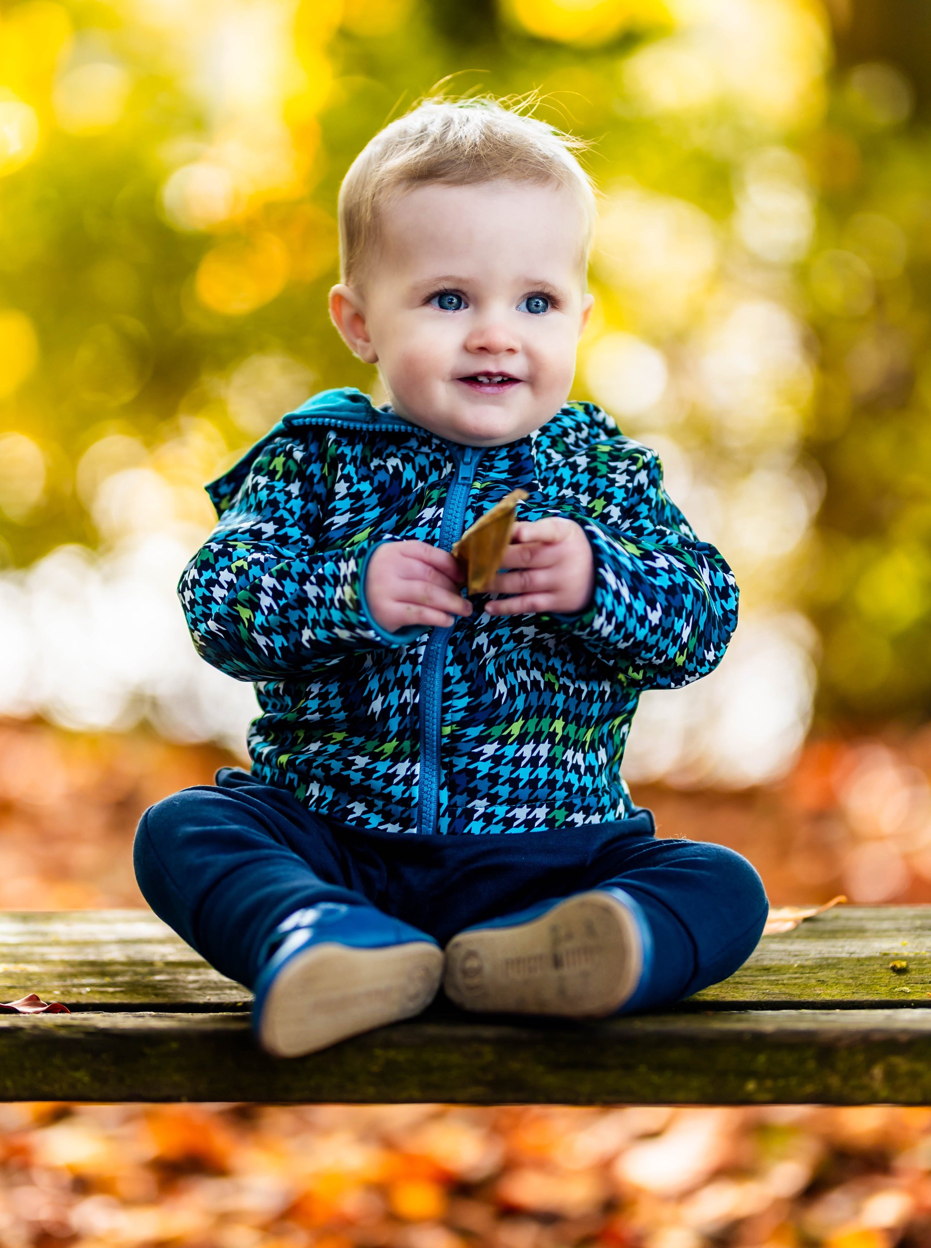 Macadamia : LE sweat / veste zippée à capuche - VERSION BEBE