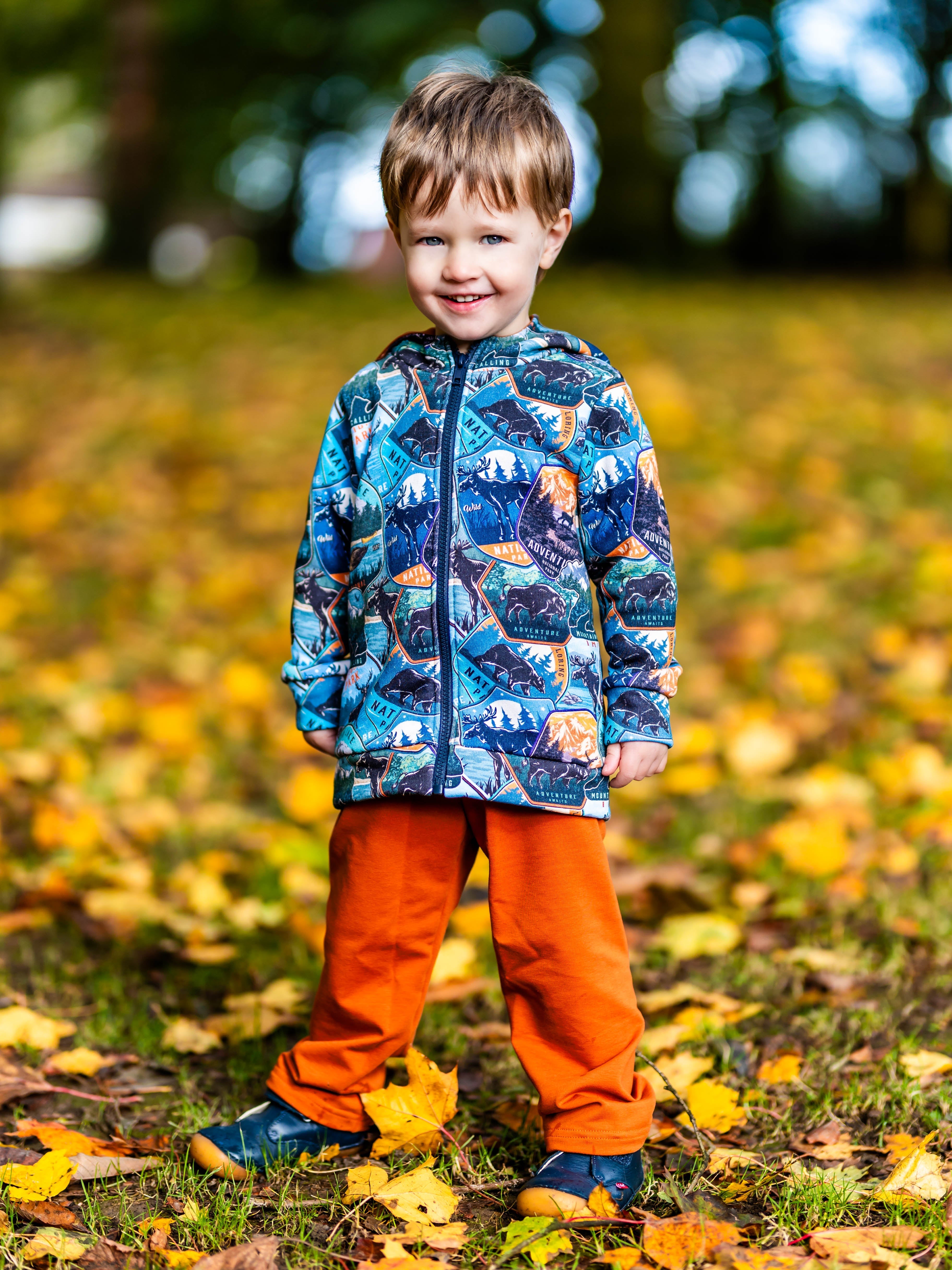 Macadamia : LE sweat / veste zippée à capuche - VERSION ENFANT