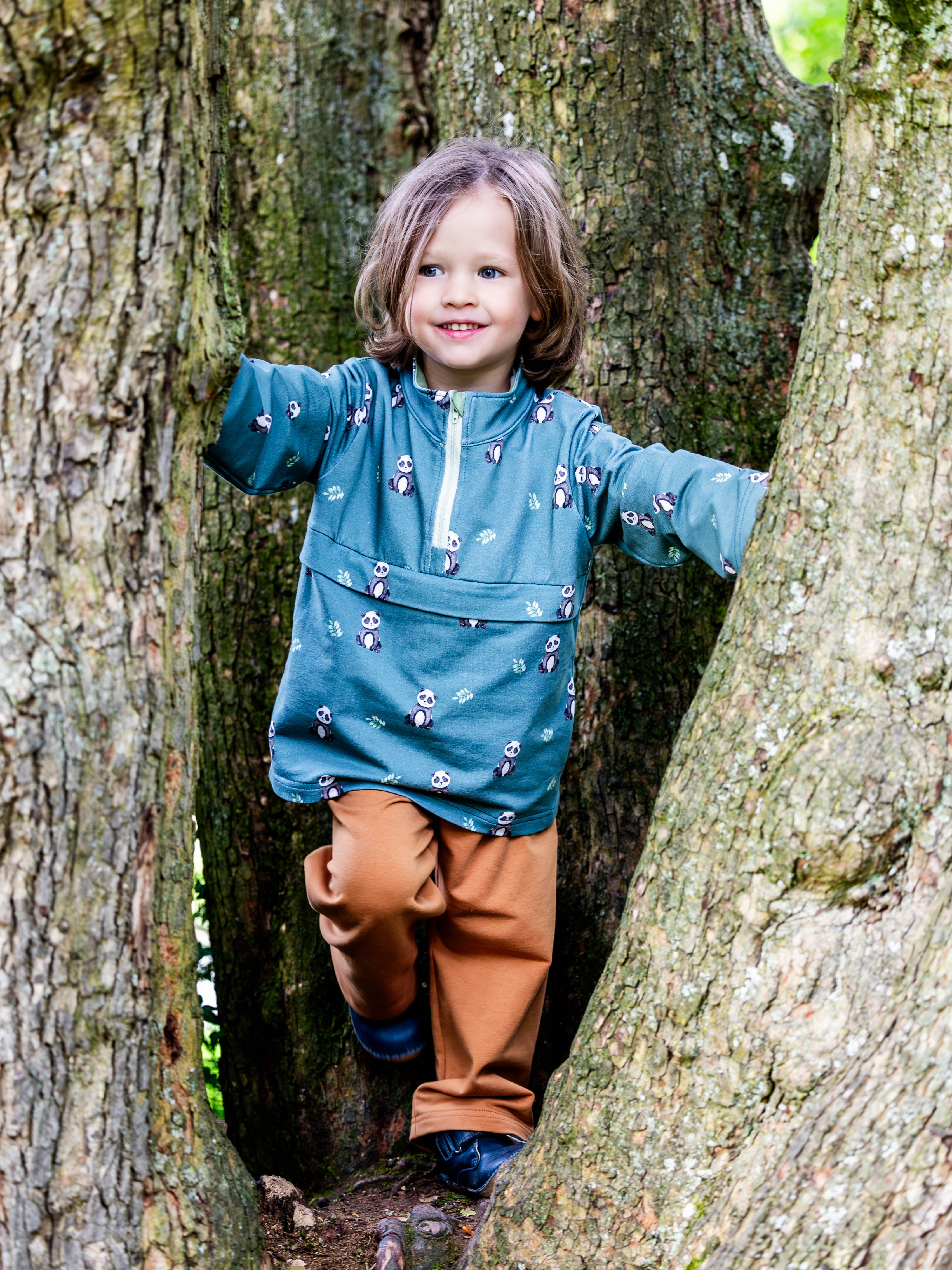 QUETSCHE : Le coupe-vent à poche ventrale - ENFANT