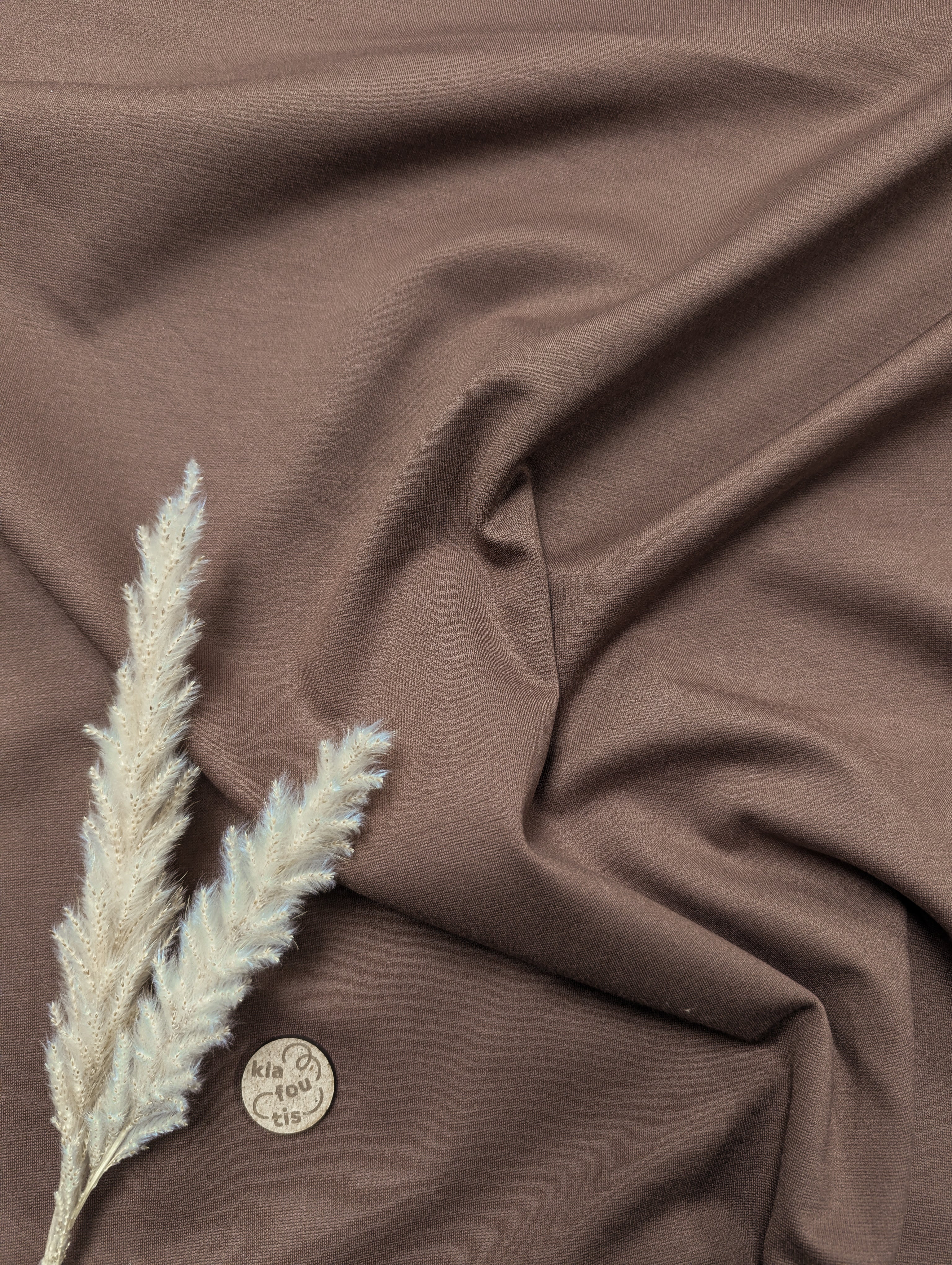 Jersey milano - chocolat