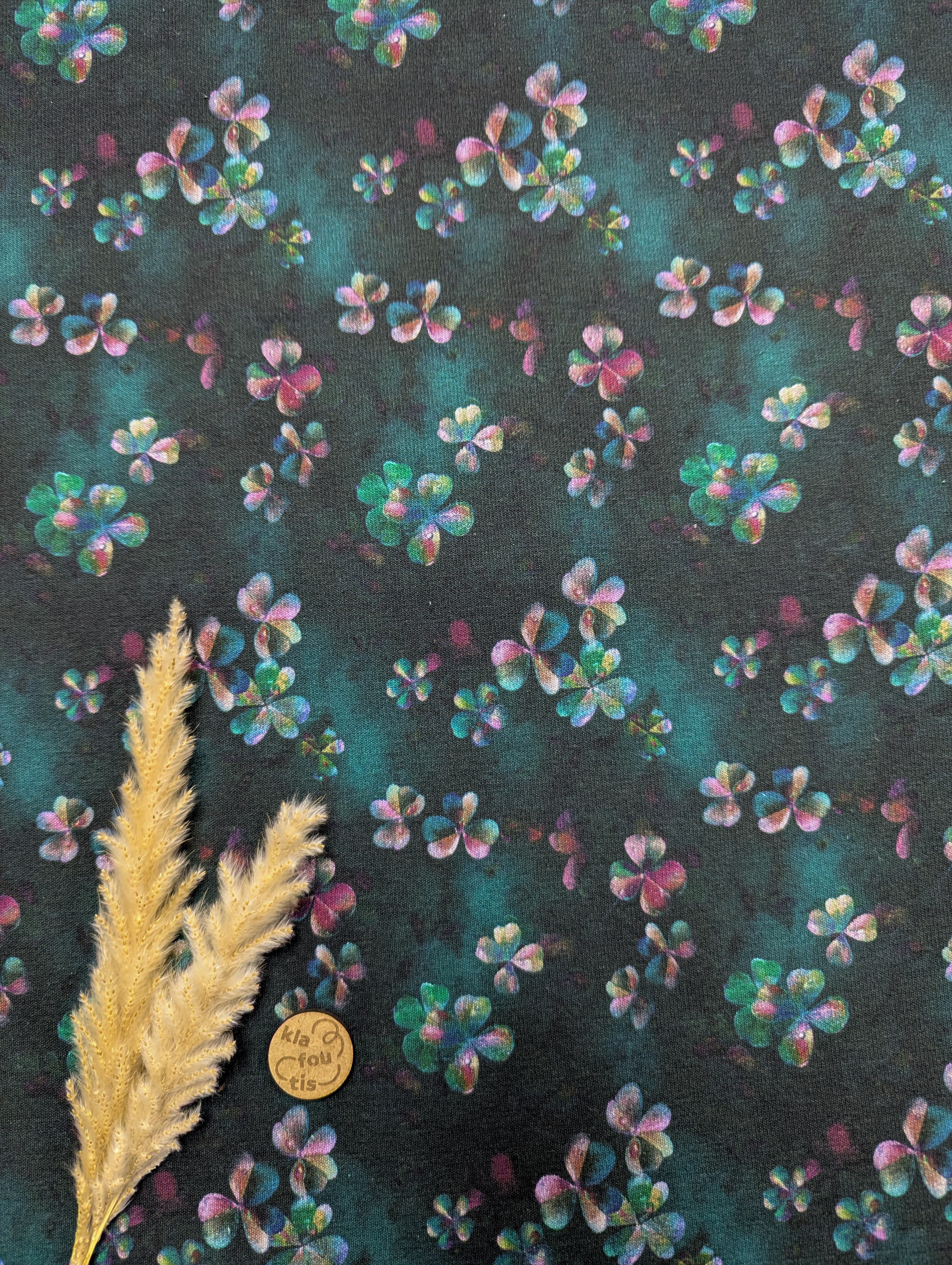Sweat polaire alpin bleu vert canard - trèfle aquatique