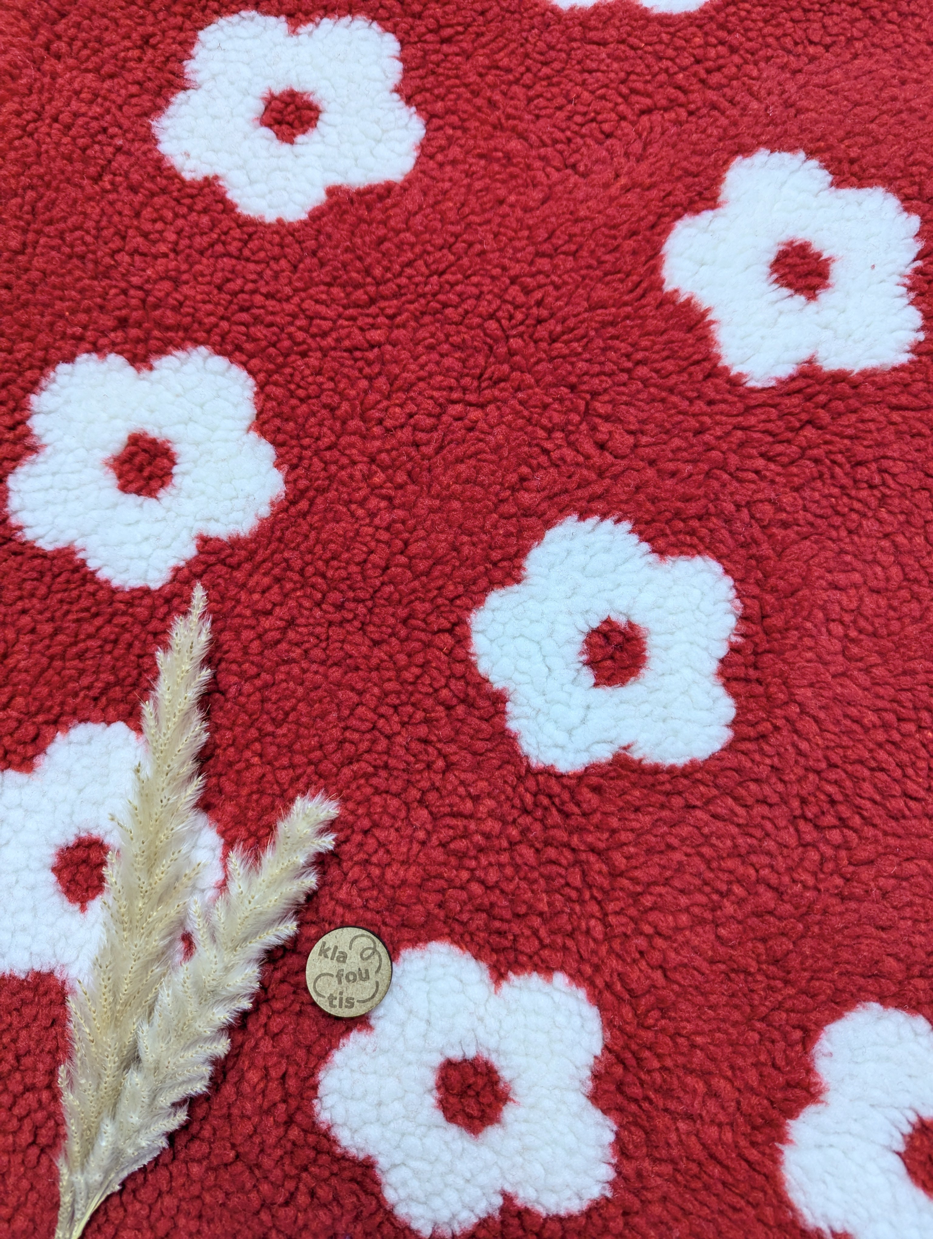 Teddy extensible rouge - simples fleurs