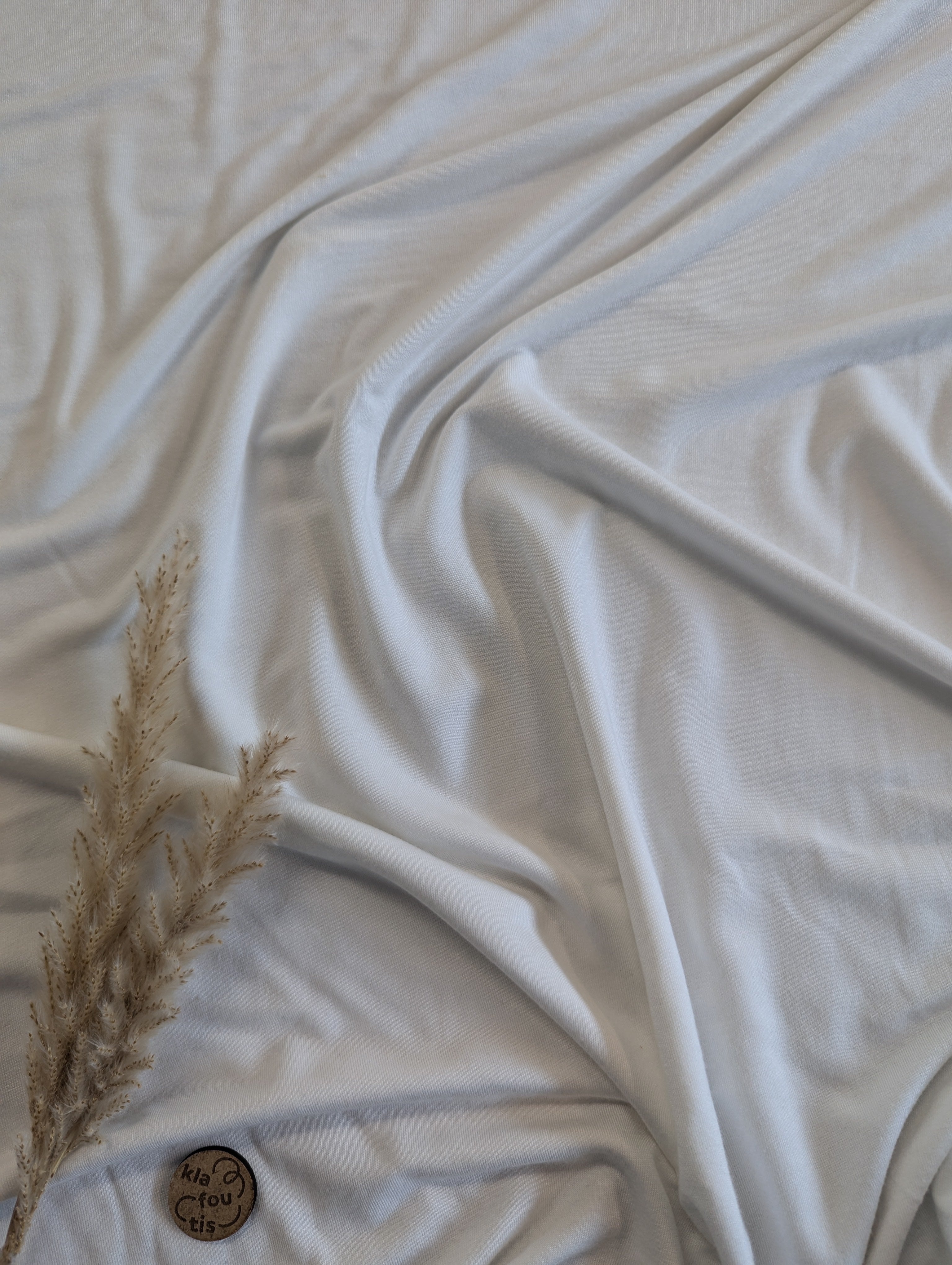 Jersey de tencel - Blanc
