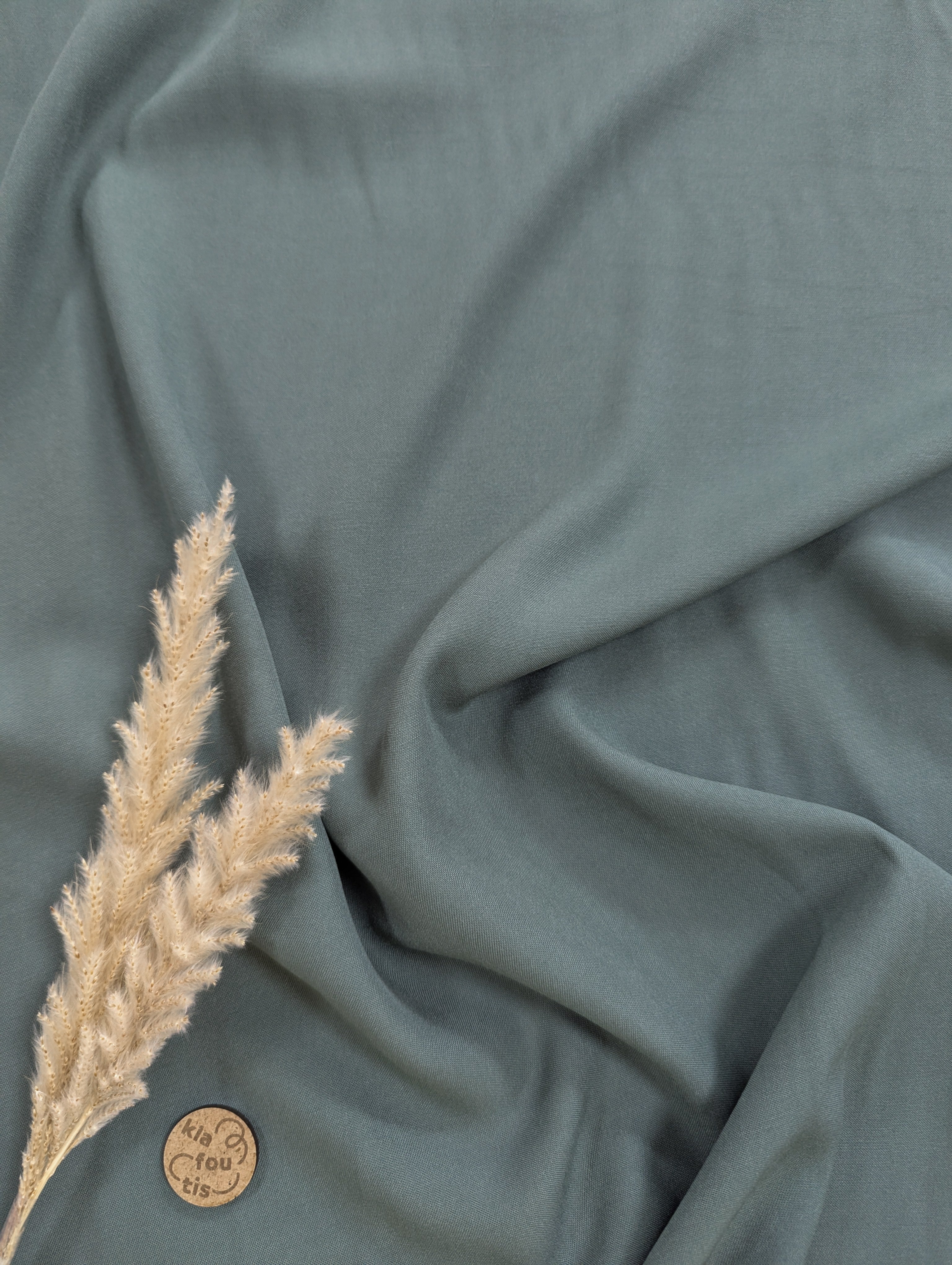 Twill de viscose - Eucalyptus