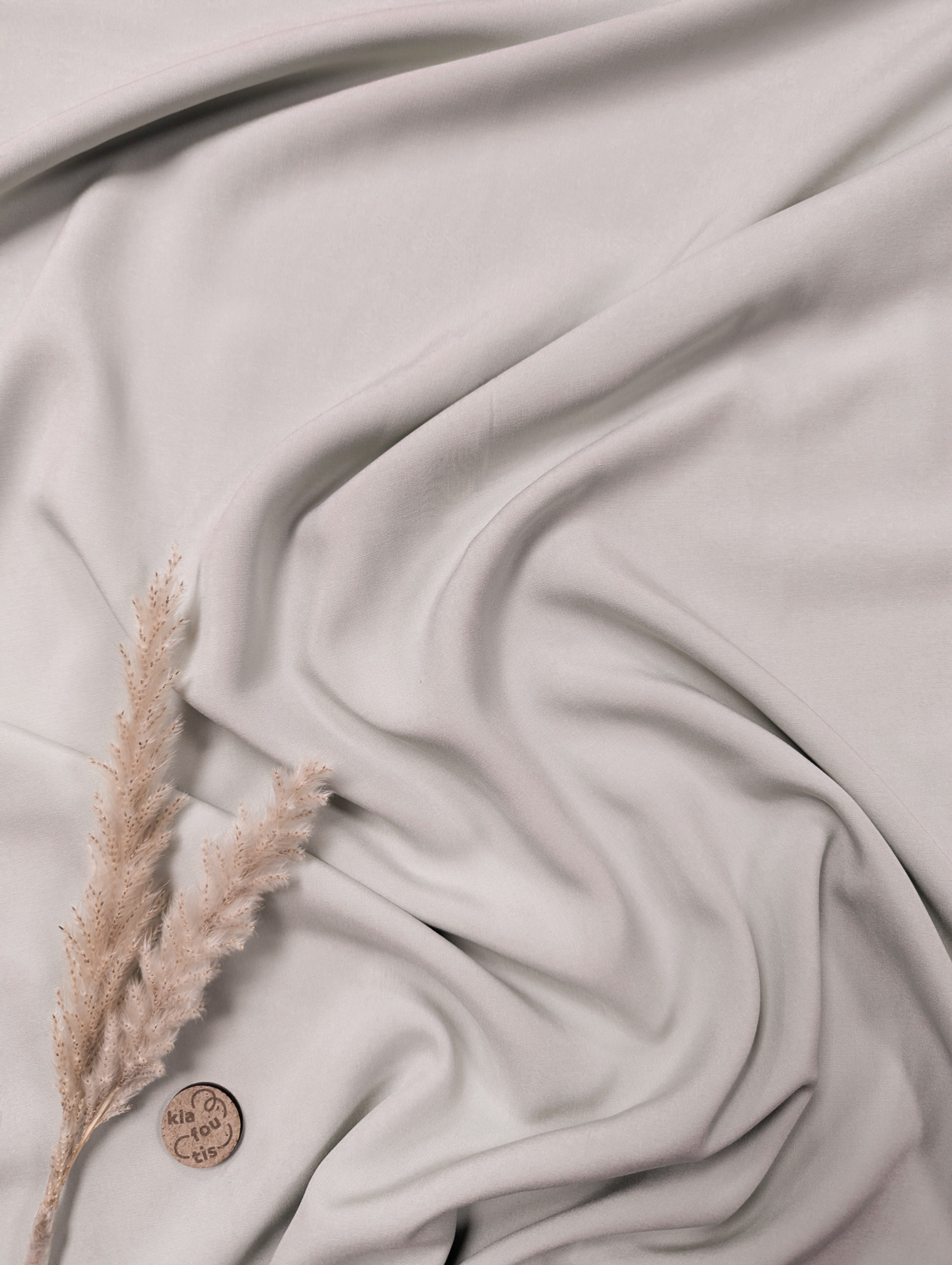 Popeline de viscose - Beige sable
