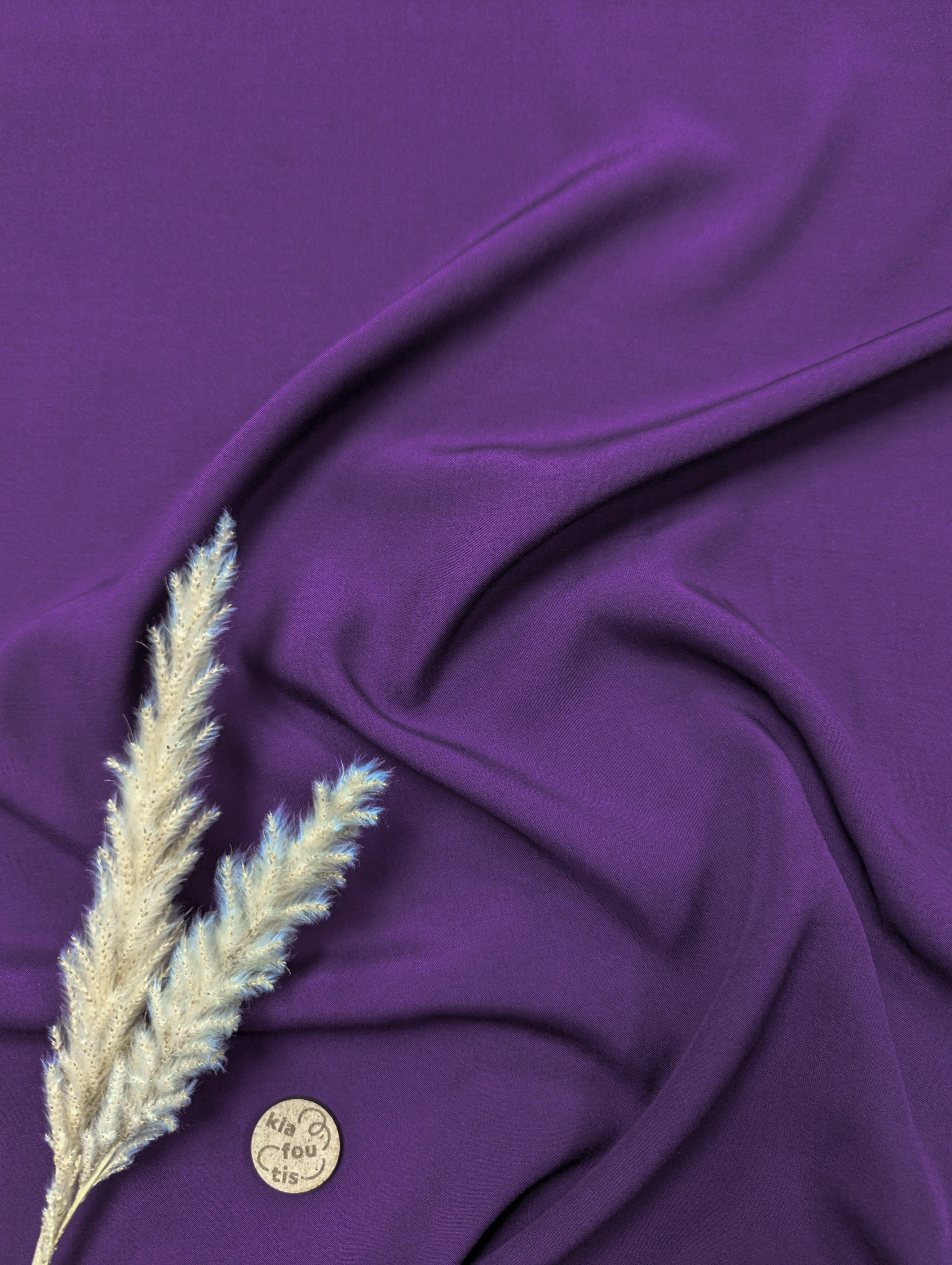 Popeline de viscose - Violet