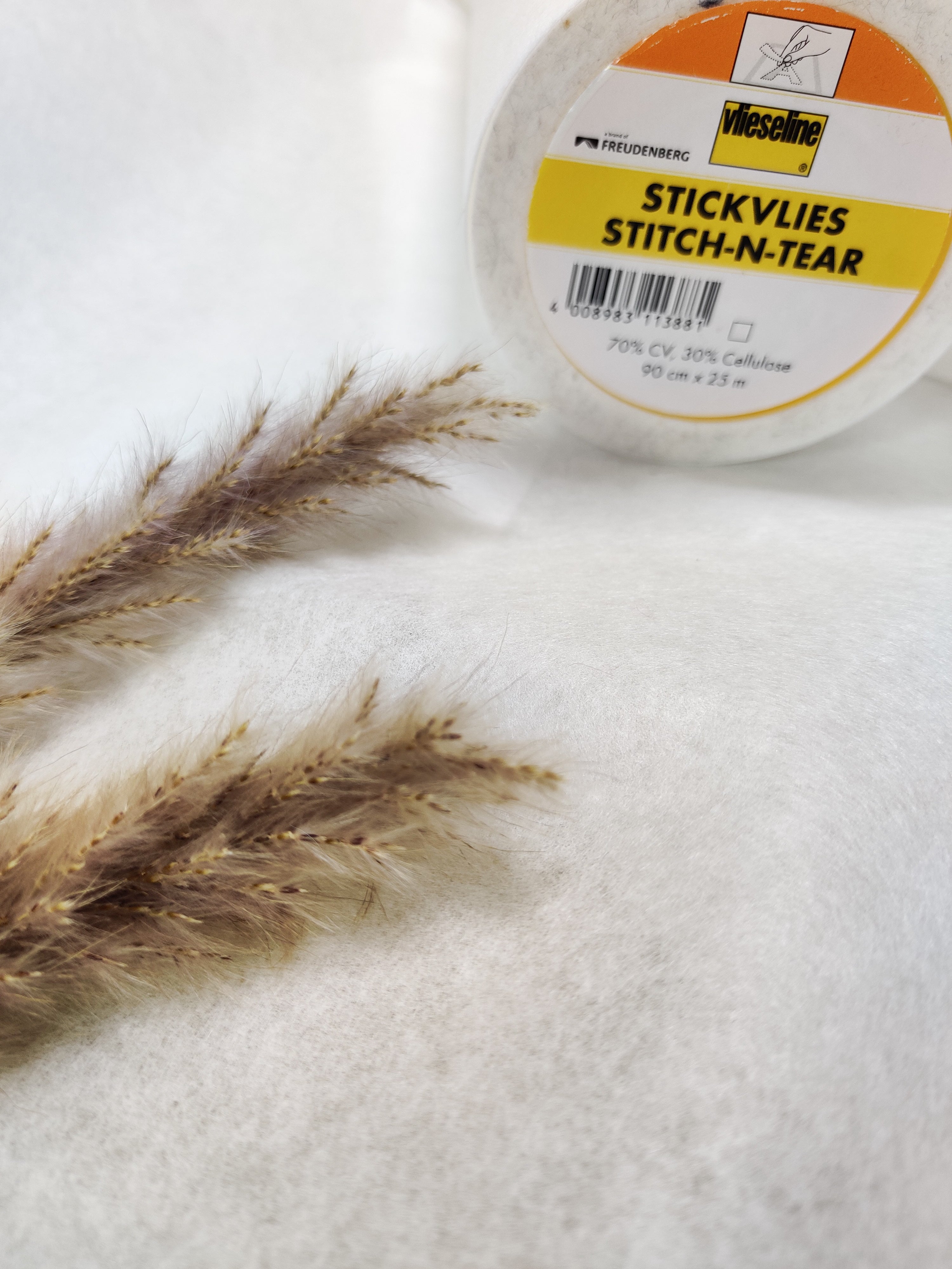 Stickvlies support broderie