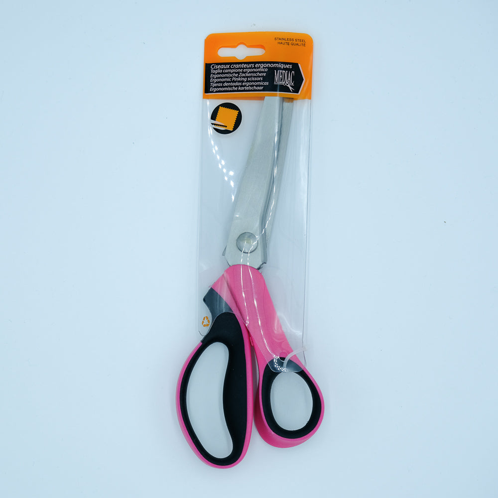 Ciseaux cranteurs ergonomiques