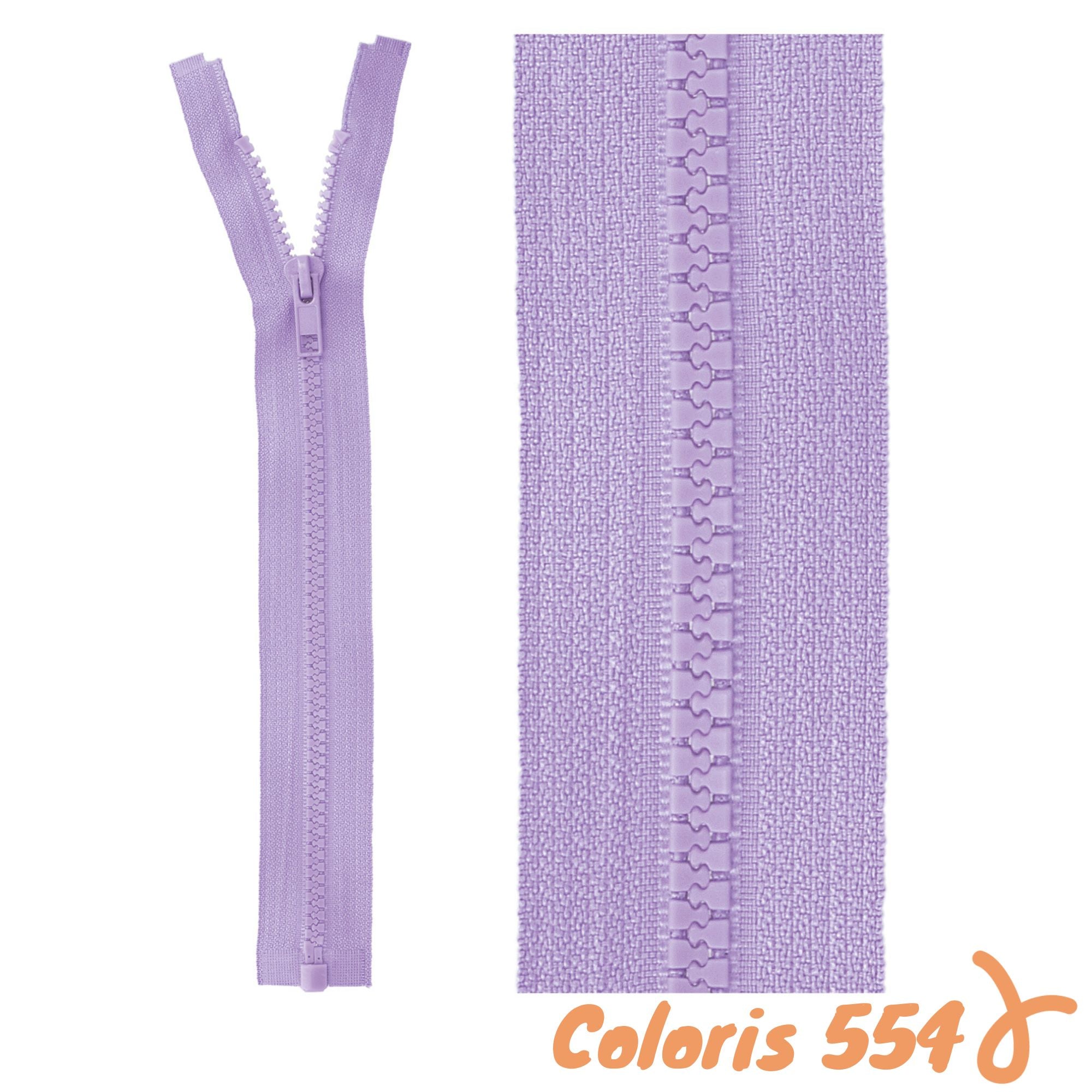 Zip séparable - 35 cm