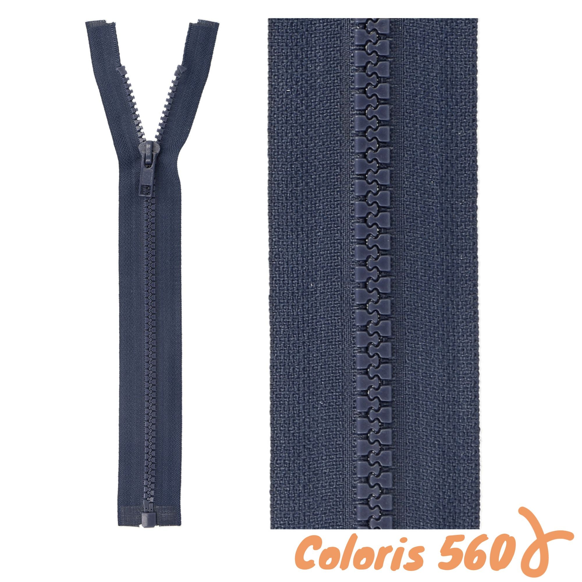 Zip séparable - 30 cm
