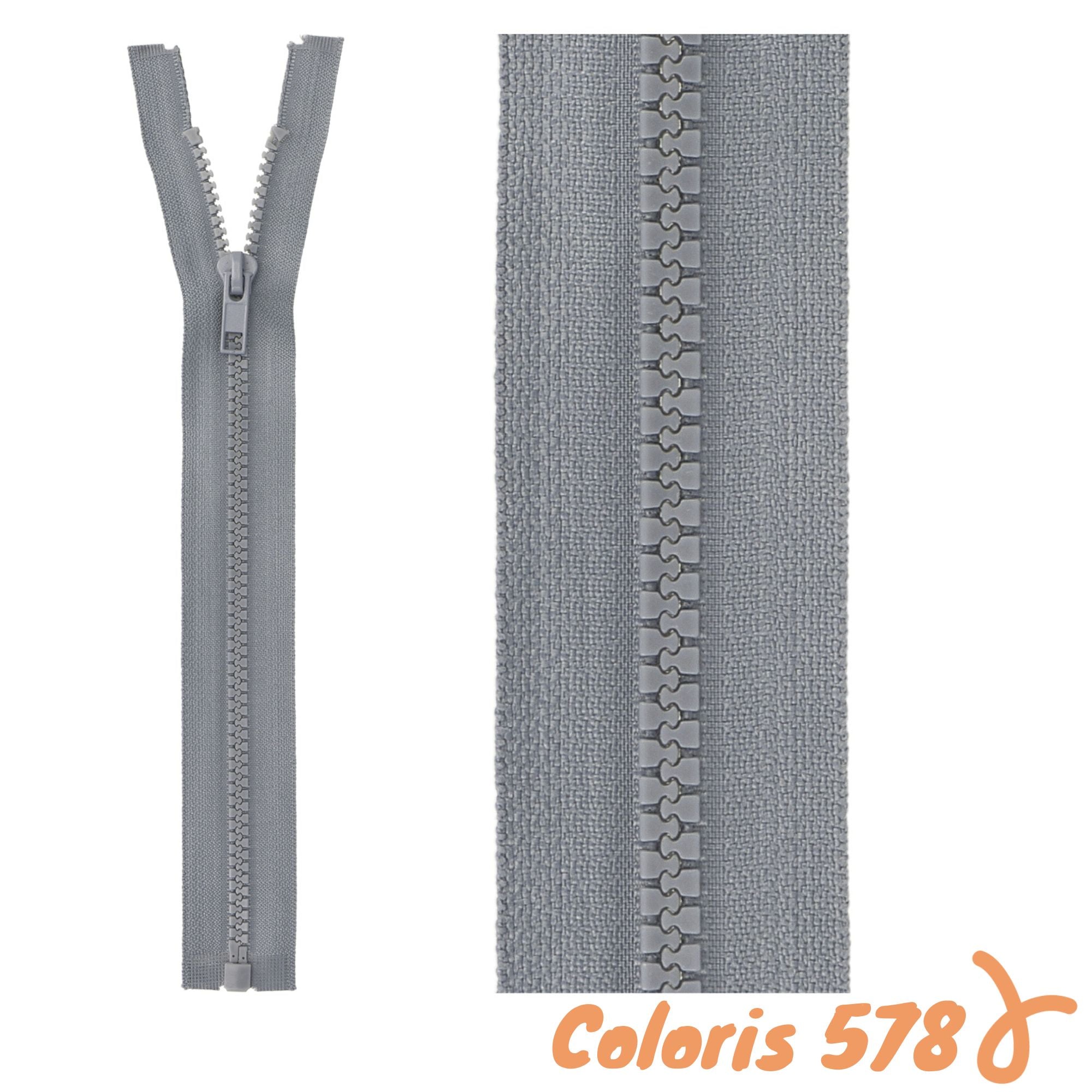 Zip séparable - 30 cm