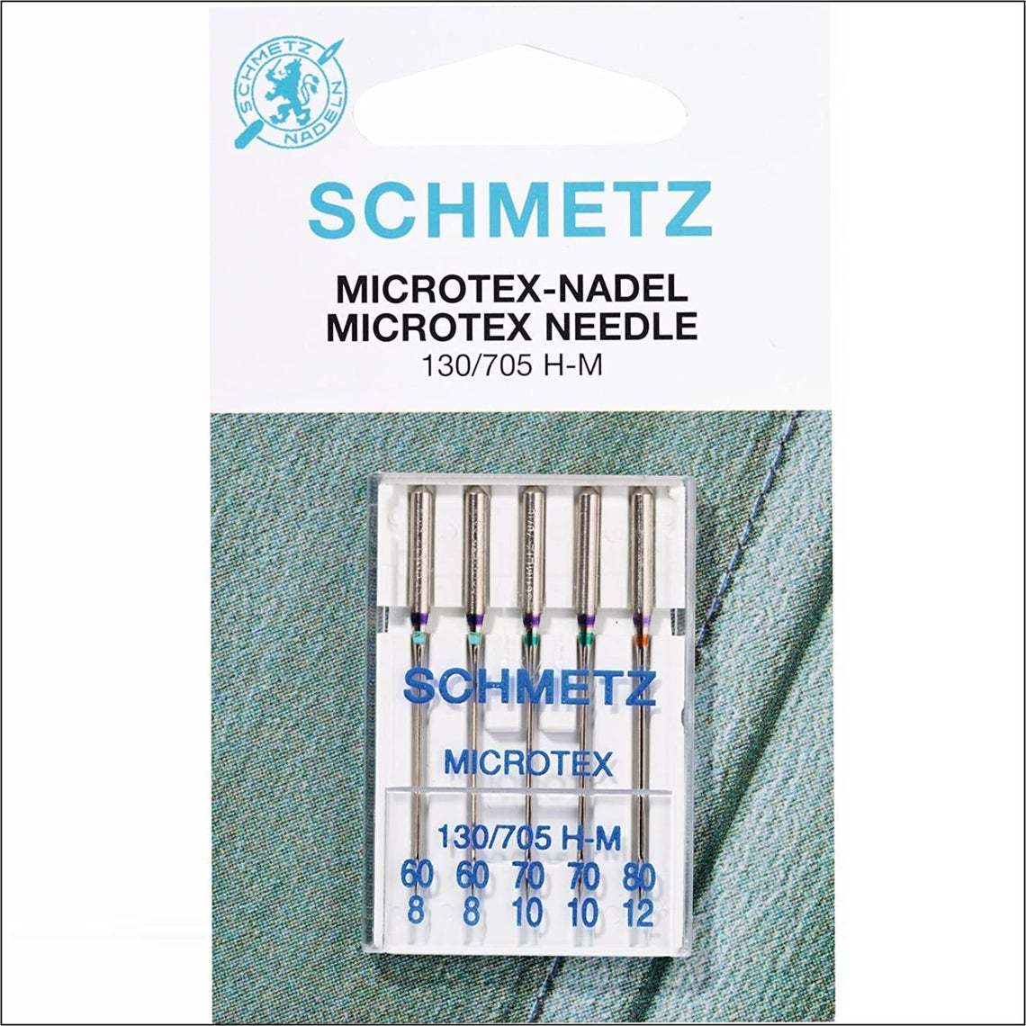 Aiguilles Microtex 60 - 70 - 80