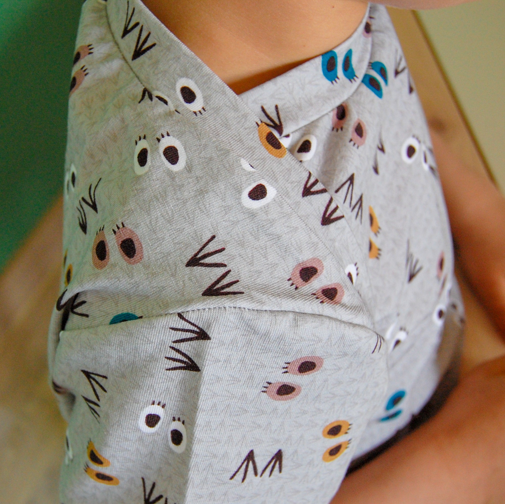 LITCHI enfant : t-shirt, sweat et robe en un patron
