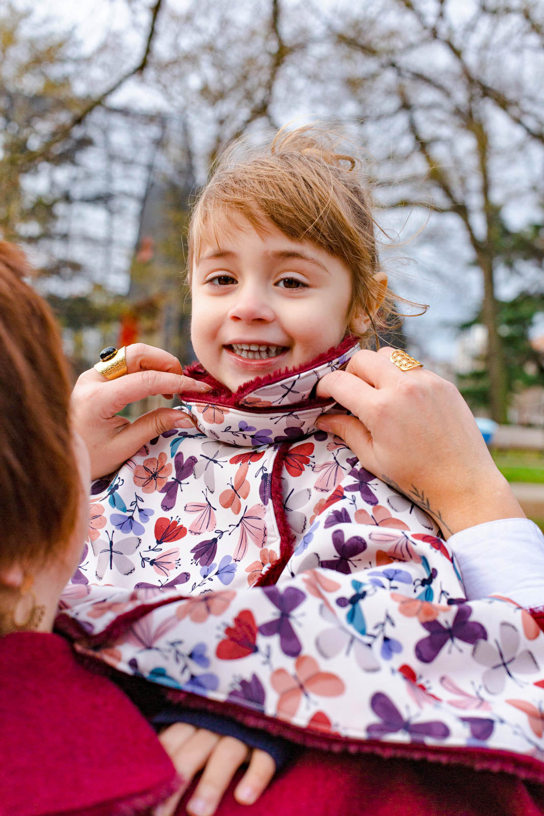 REINETTE PACK ENFANT + FEMME - le poncho si pratique