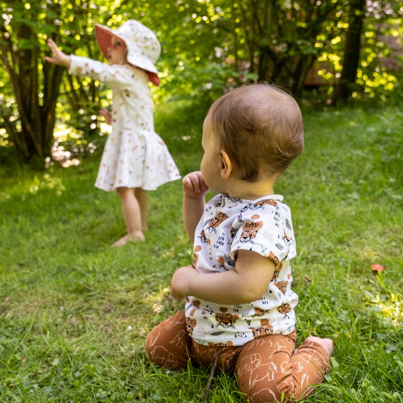 LITCHI bébé : t-shirt, sweat et robe en un patron