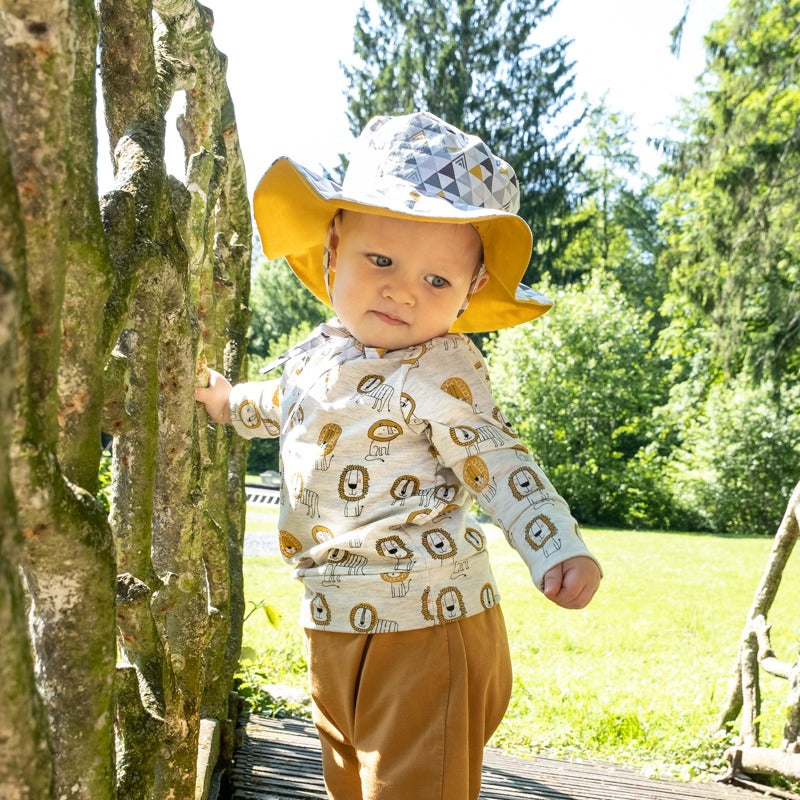 LITCHI bébé : t-shirt, sweat et robe en un patron
