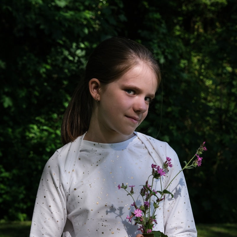LITCHI enfant : t-shirt, sweat et robe en un patron