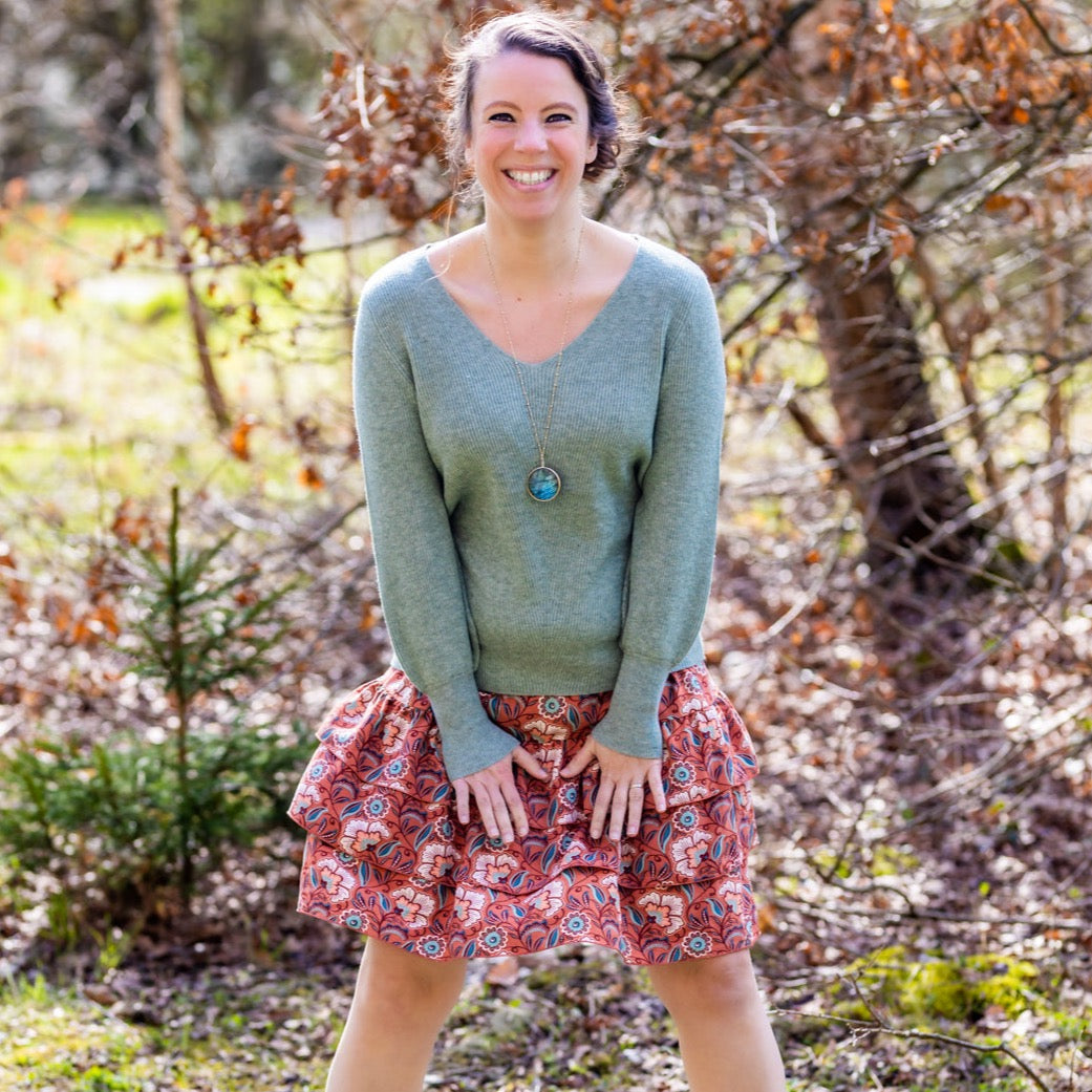 MERISE la jupette à volants - patron de couture PDF